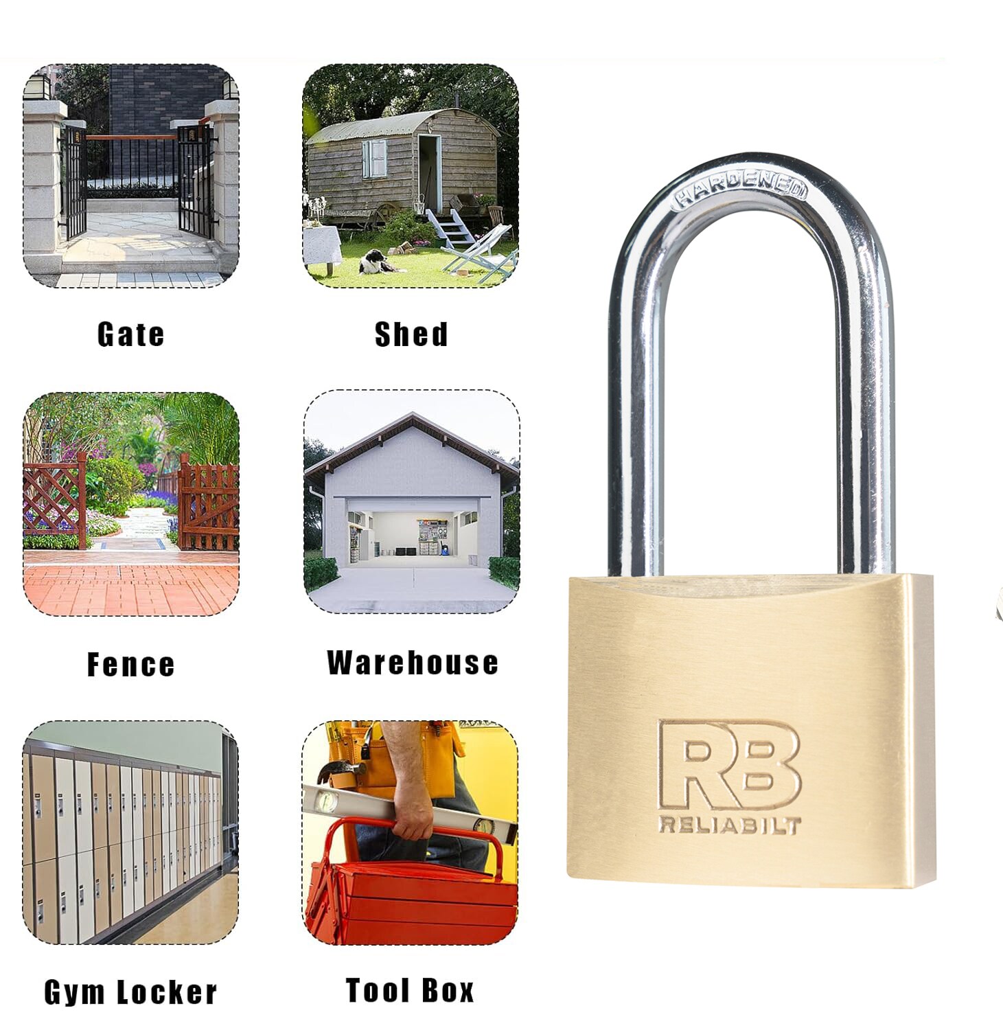 RELIABILT AH35118L Padlocks-Locks-Cables - View #3