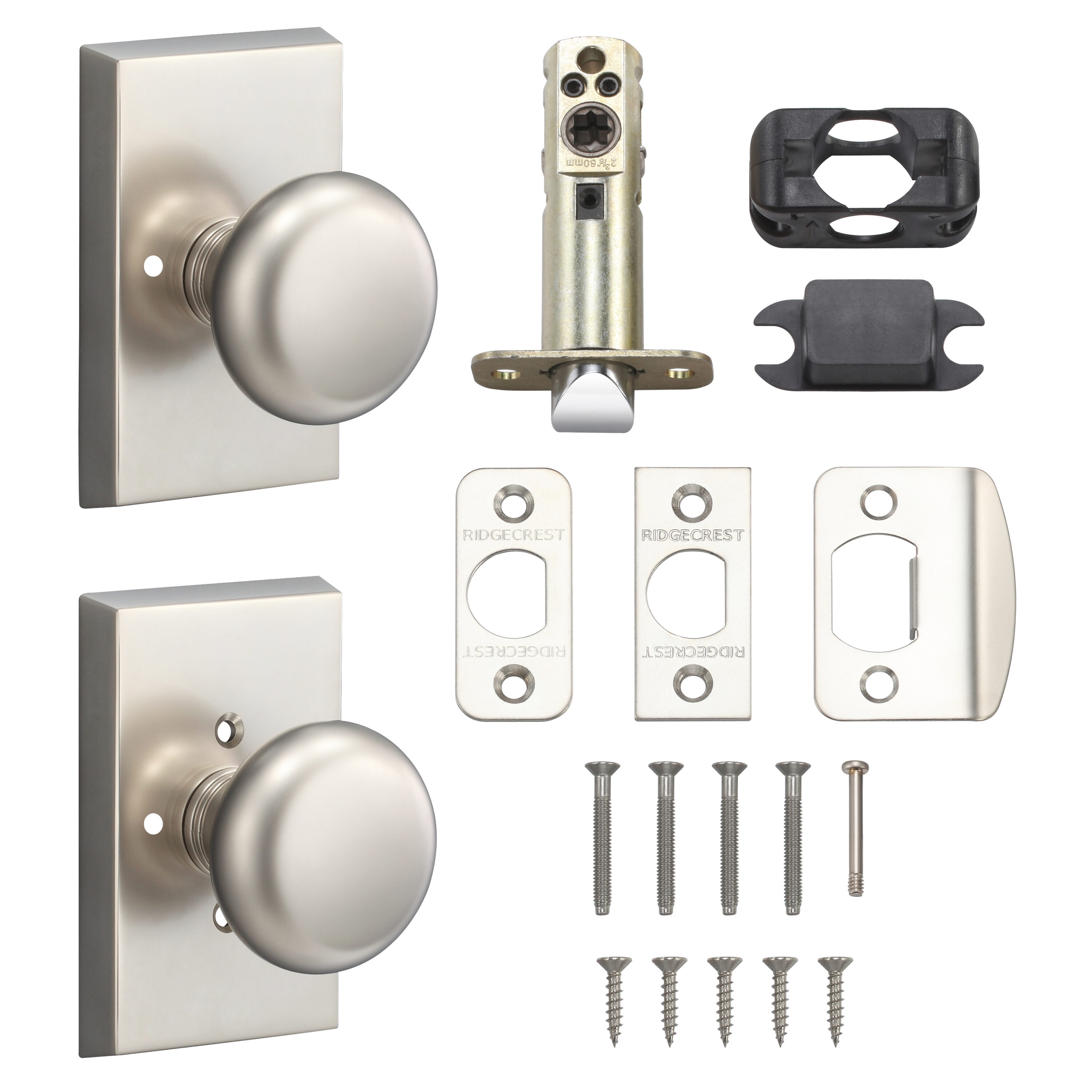 Sure-Loc Hardware OK102 NI Door-Knobs - View #2