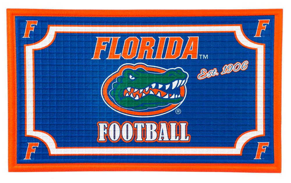 Team Sports America 41EM918 Florida State Seminoles 2-ft x 3-ft Multi Polypropylene Rectangular Outdoor Decorative Sports Door mat
