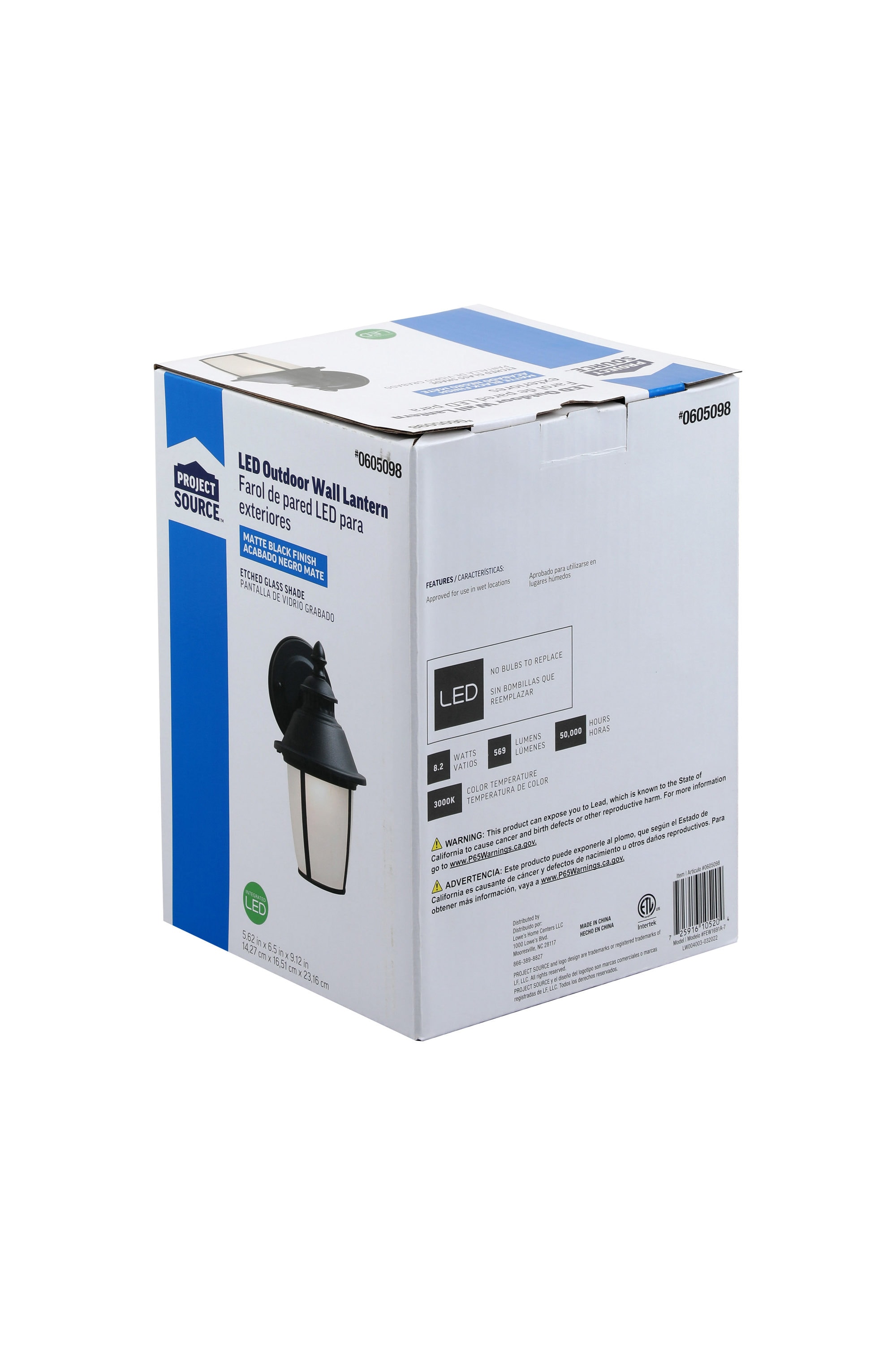 Atomic Beam 11362-6 LED Lantern, 350 Lumens, Black - Bed Bath & Beyond -  22417900