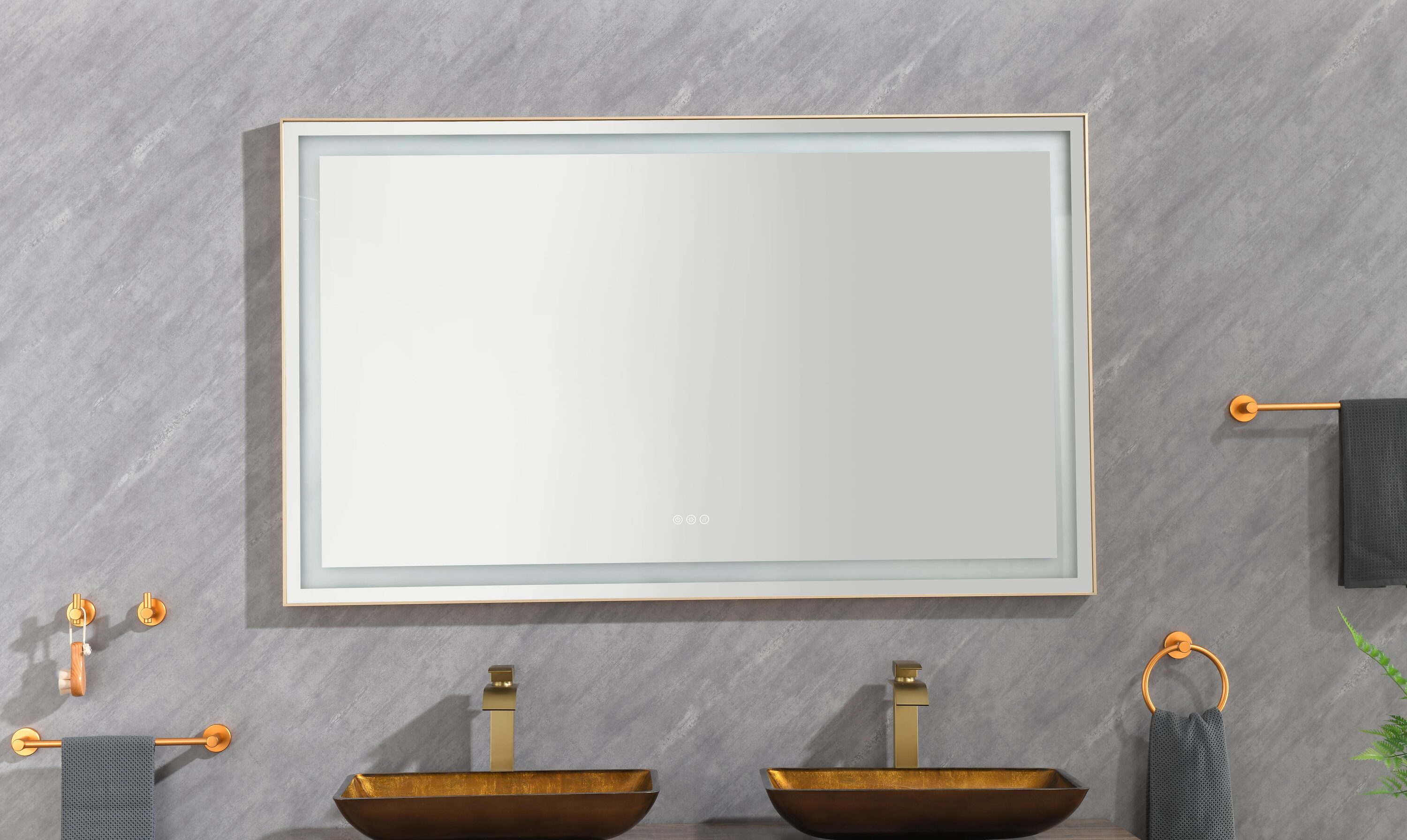 Vacolite KP-960BG Framed-Bath-Mirrors - View #6