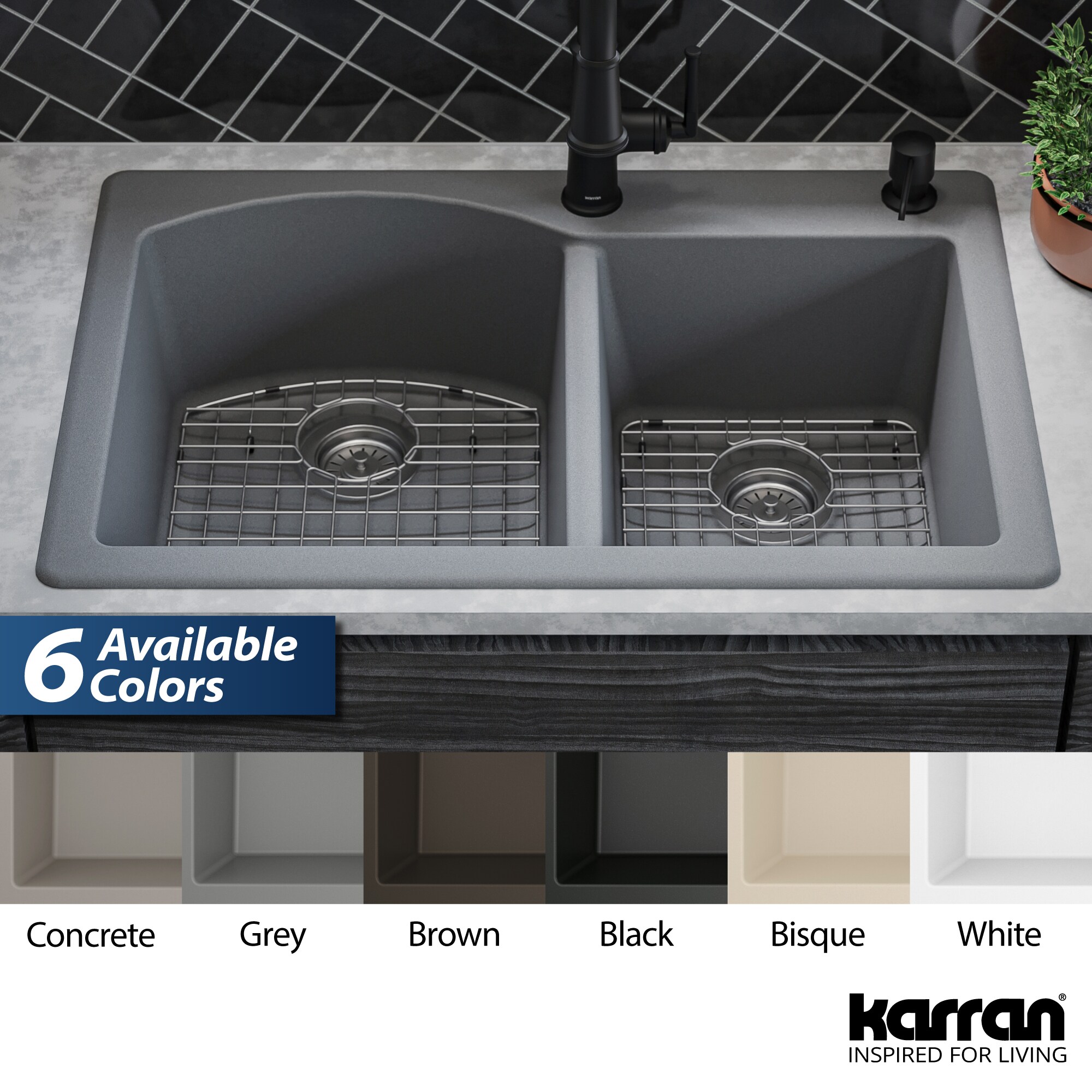 Karran QT-610-GR-PK1 Kitchen-Sinks - View #11