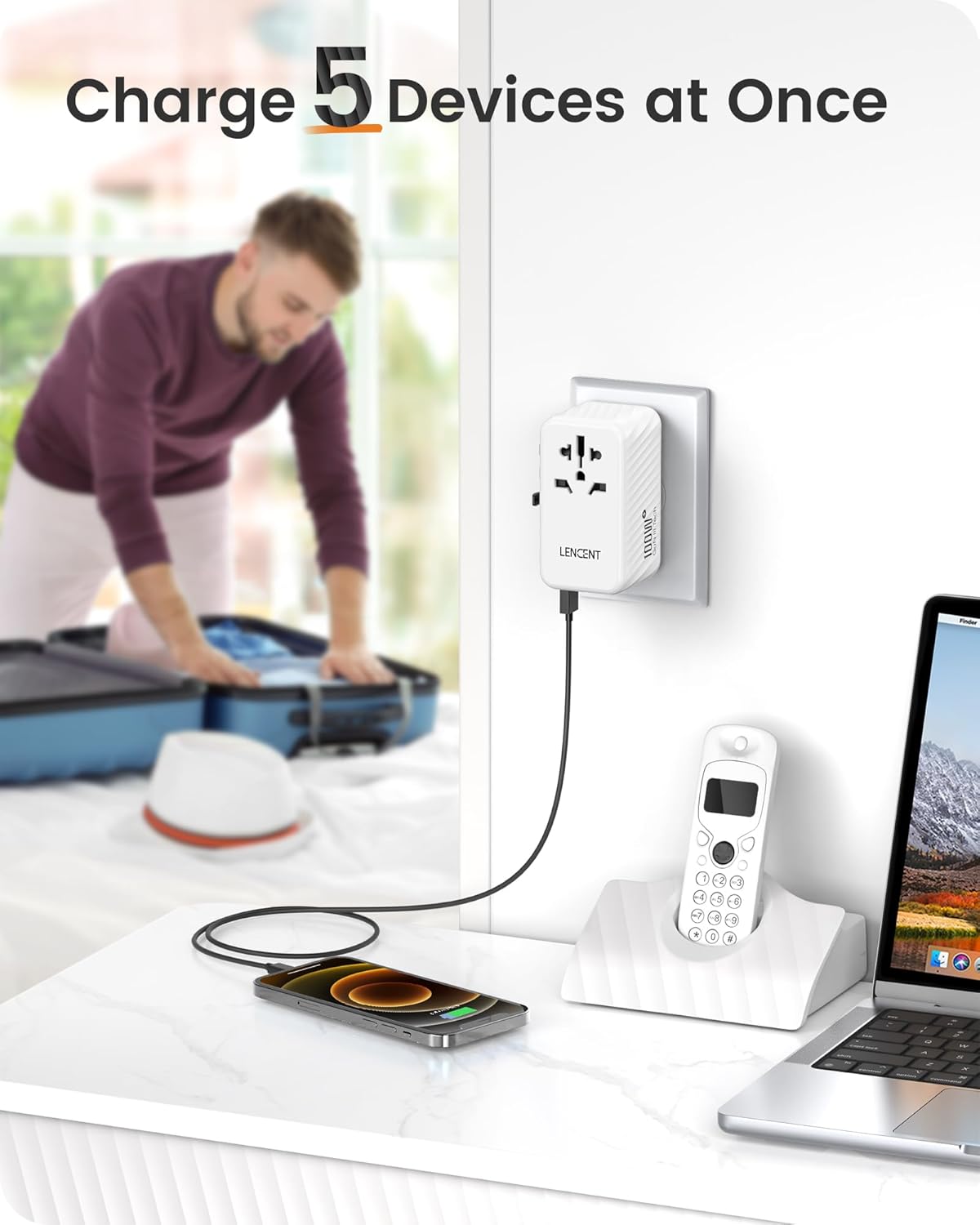 LENCENT B0CHVZ7JFQ Collectible-Power-Adapters - View #4