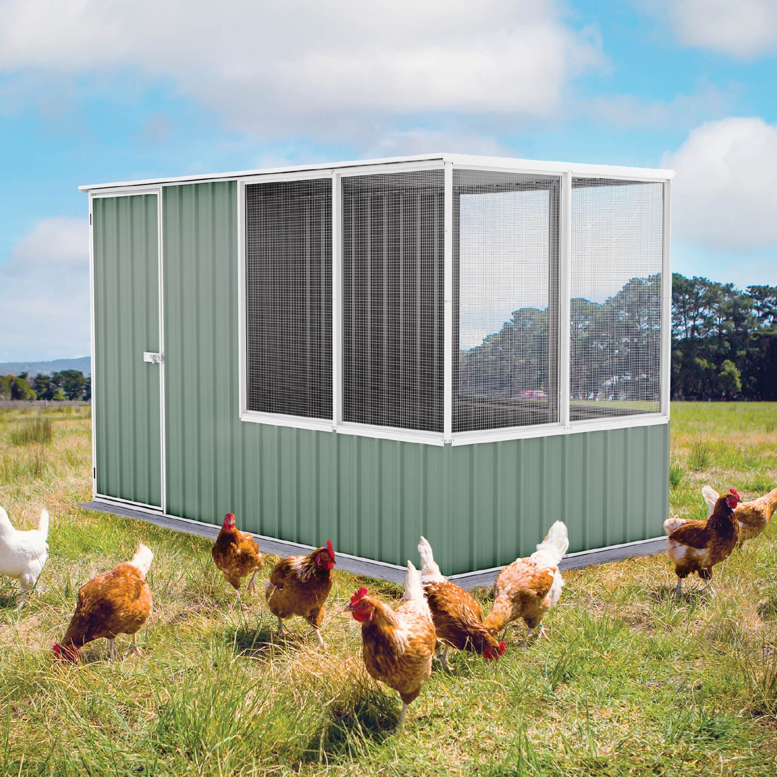 ABSCO AB1202 Chicken-Coops-Rabbit-Hutches - View #2