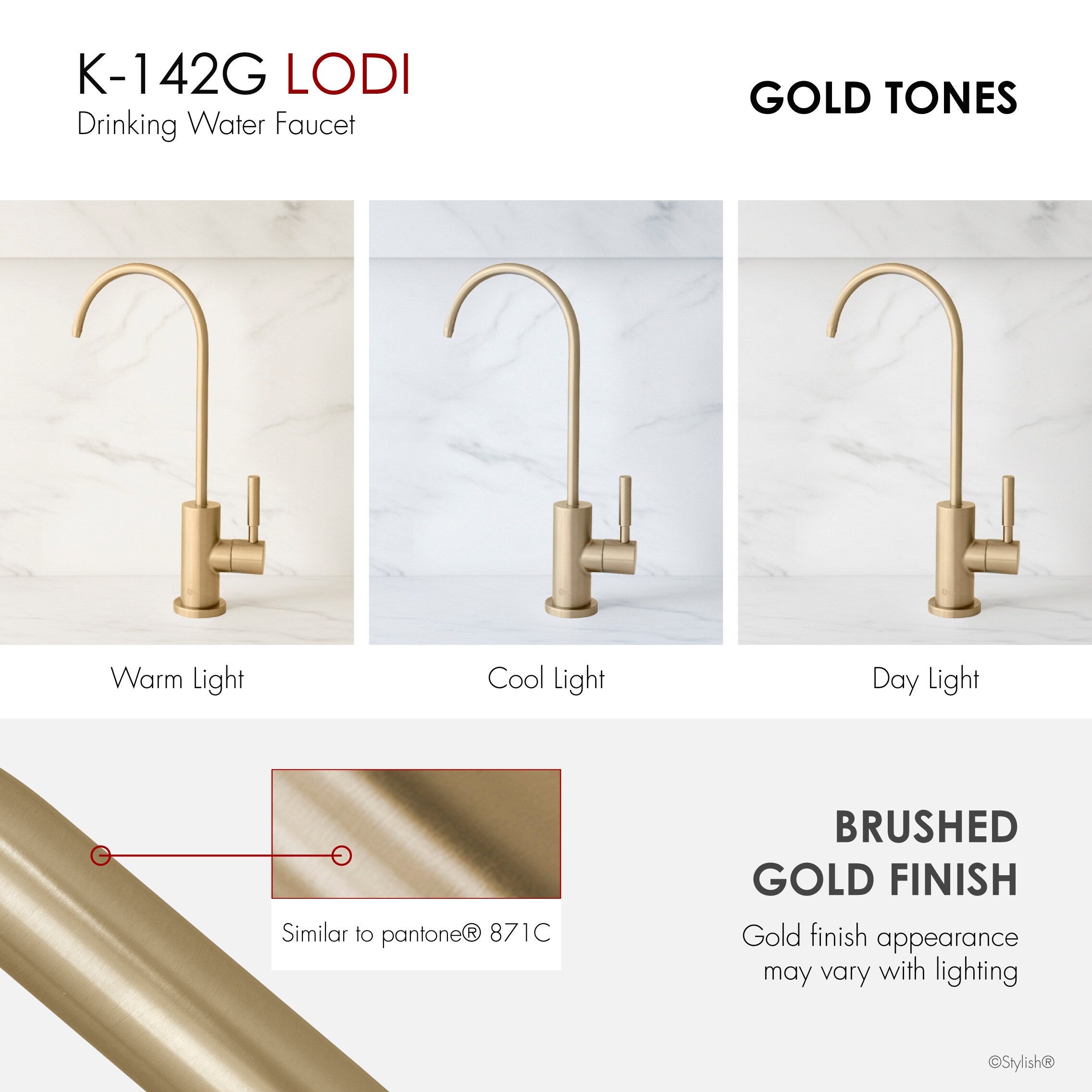 Stylish K-142G1 Kitchen-Faucets - View #9