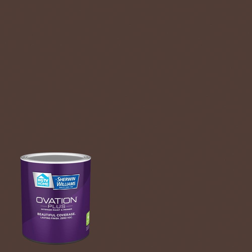 HGTV HOME by Sherwin-Williams 2011-10-2557203 Ovation Plus Eggshell Cabin Plank 2011-10 Latex Interior Paint Paint + Primer ( 1-quart )