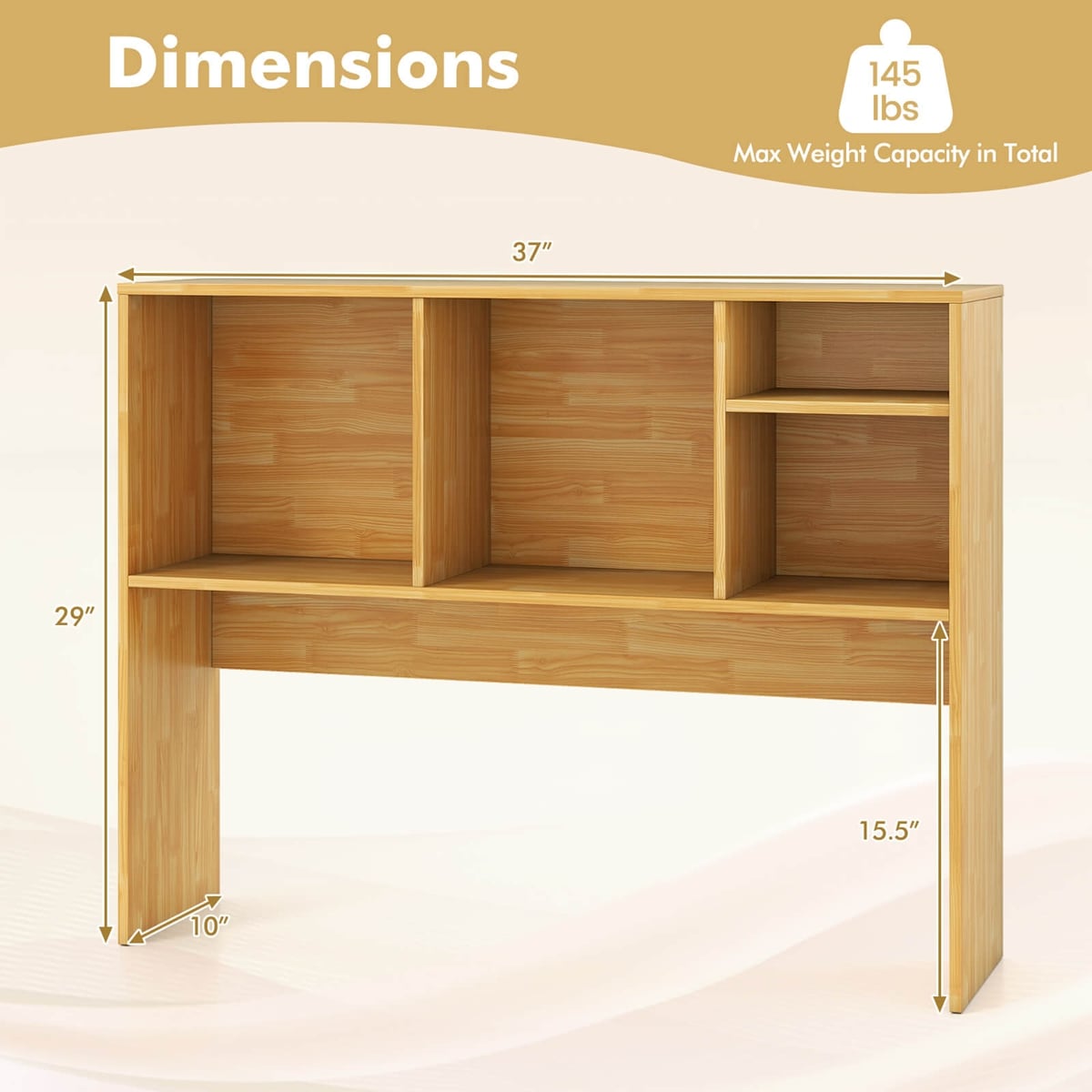 Costway HCST08047 Desktop-Organizers - View #3