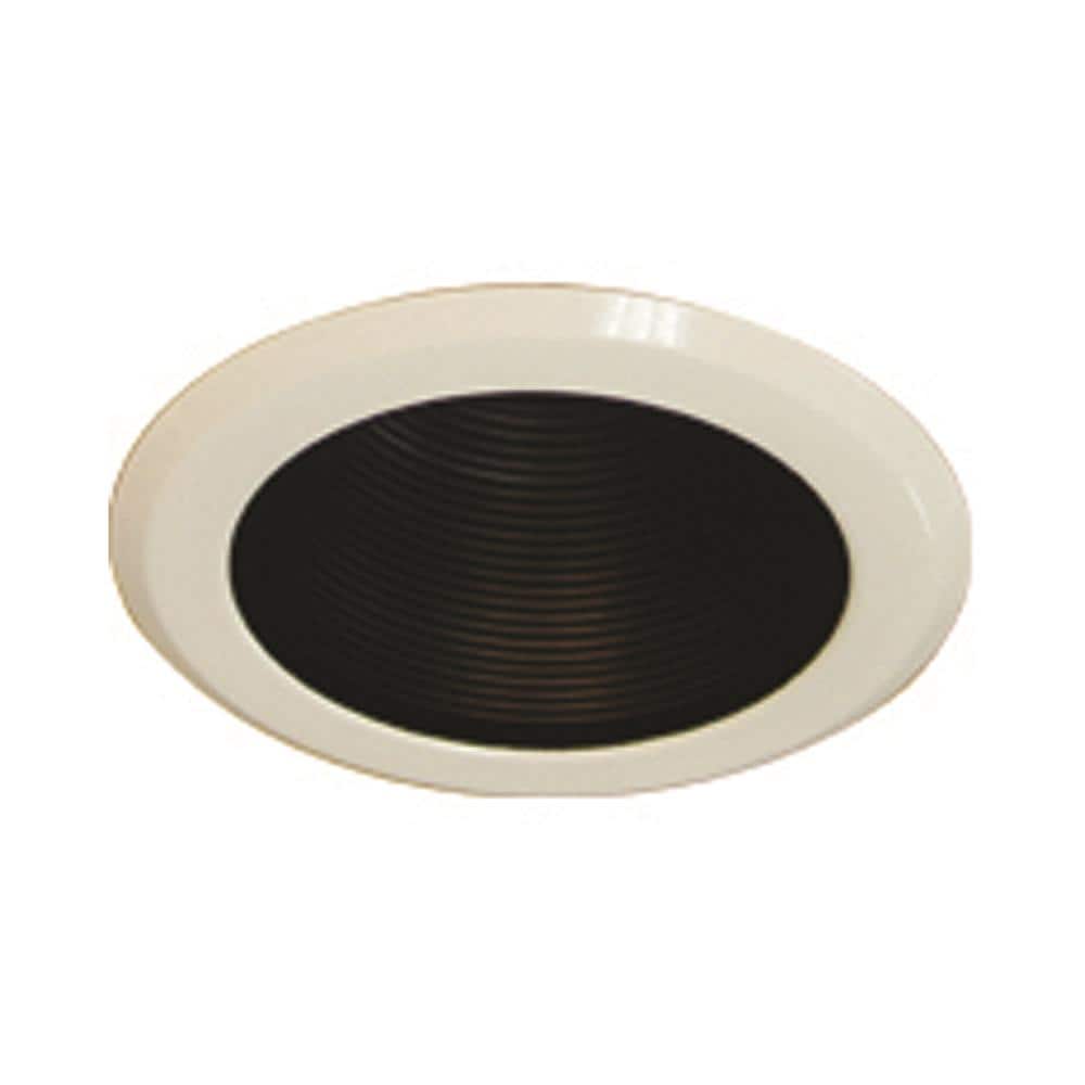Volume Lighting V8508-5 5-in Black Baffle Recessed Light Trim