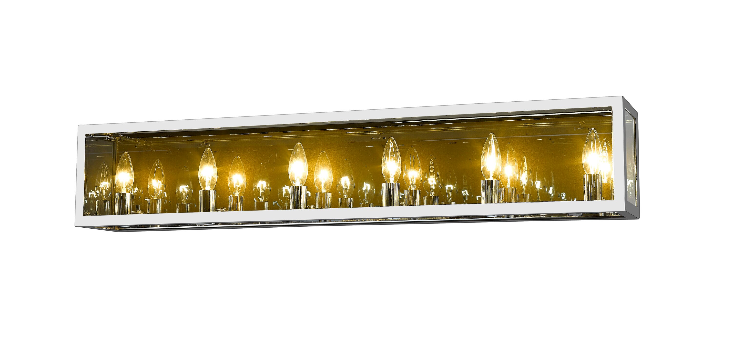 Z-Lite 802-6V-CH Infinity 36-in 6-Light Chrome Modern/Contemporary Vanity Light