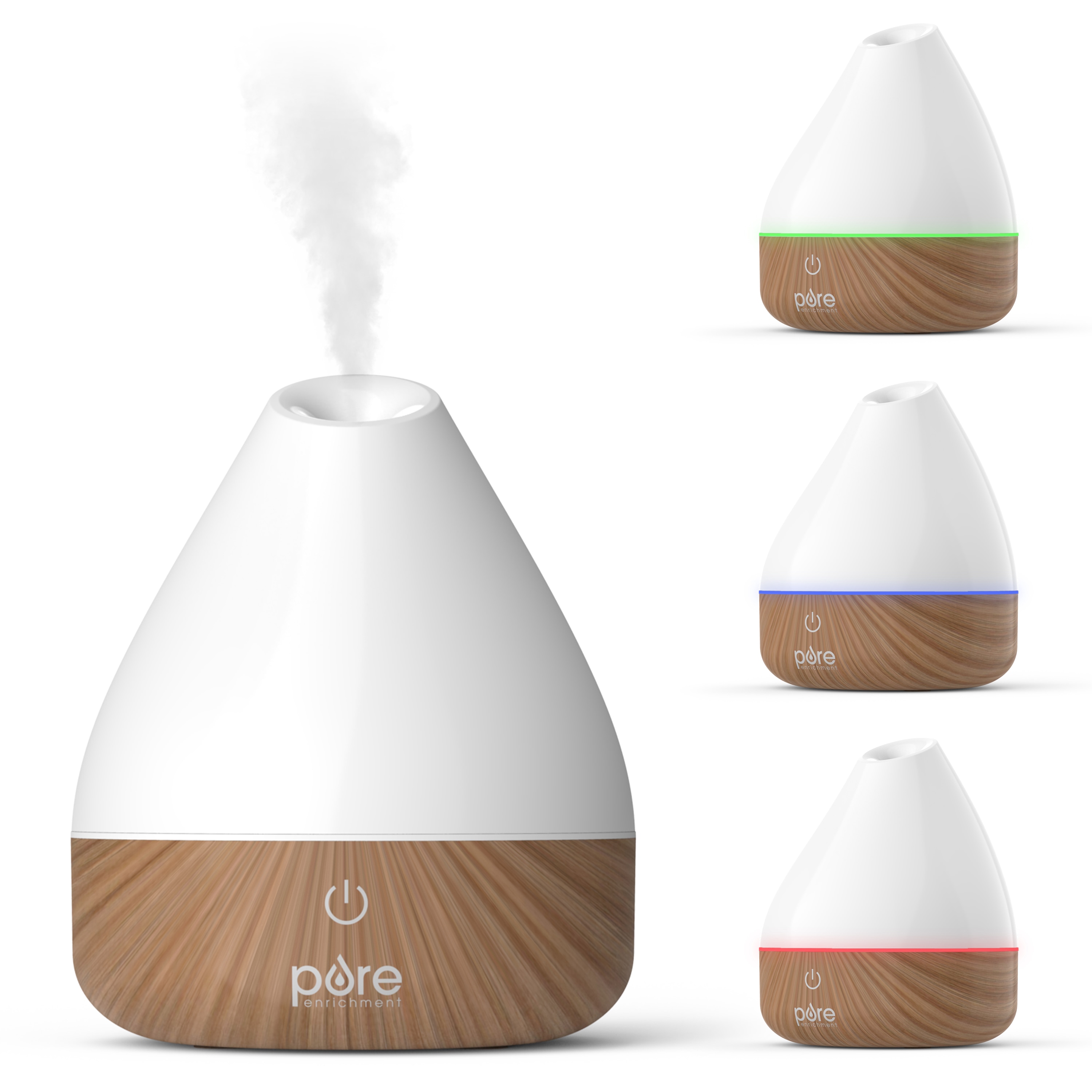 Electronic Purespa Natural Essential Oil Diffuser White Humidifiers And Dehumidifiers At