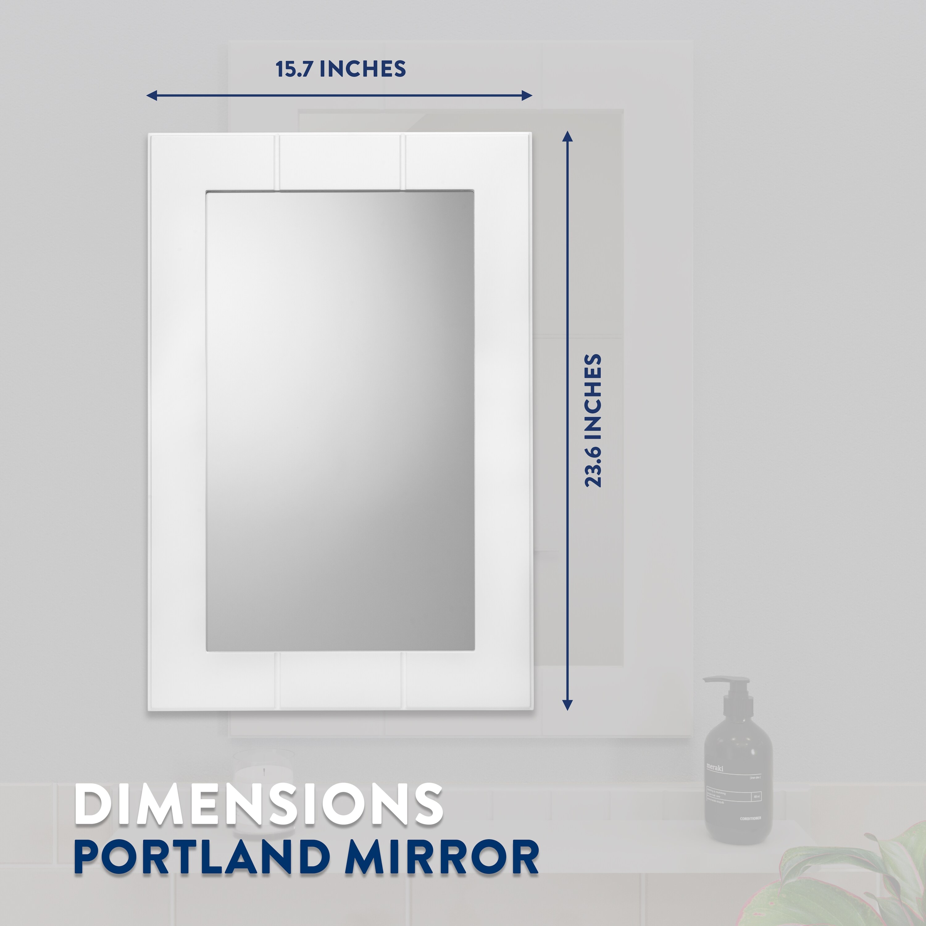 Croydex WA992722US Framed-Bath-Mirrors - View #7