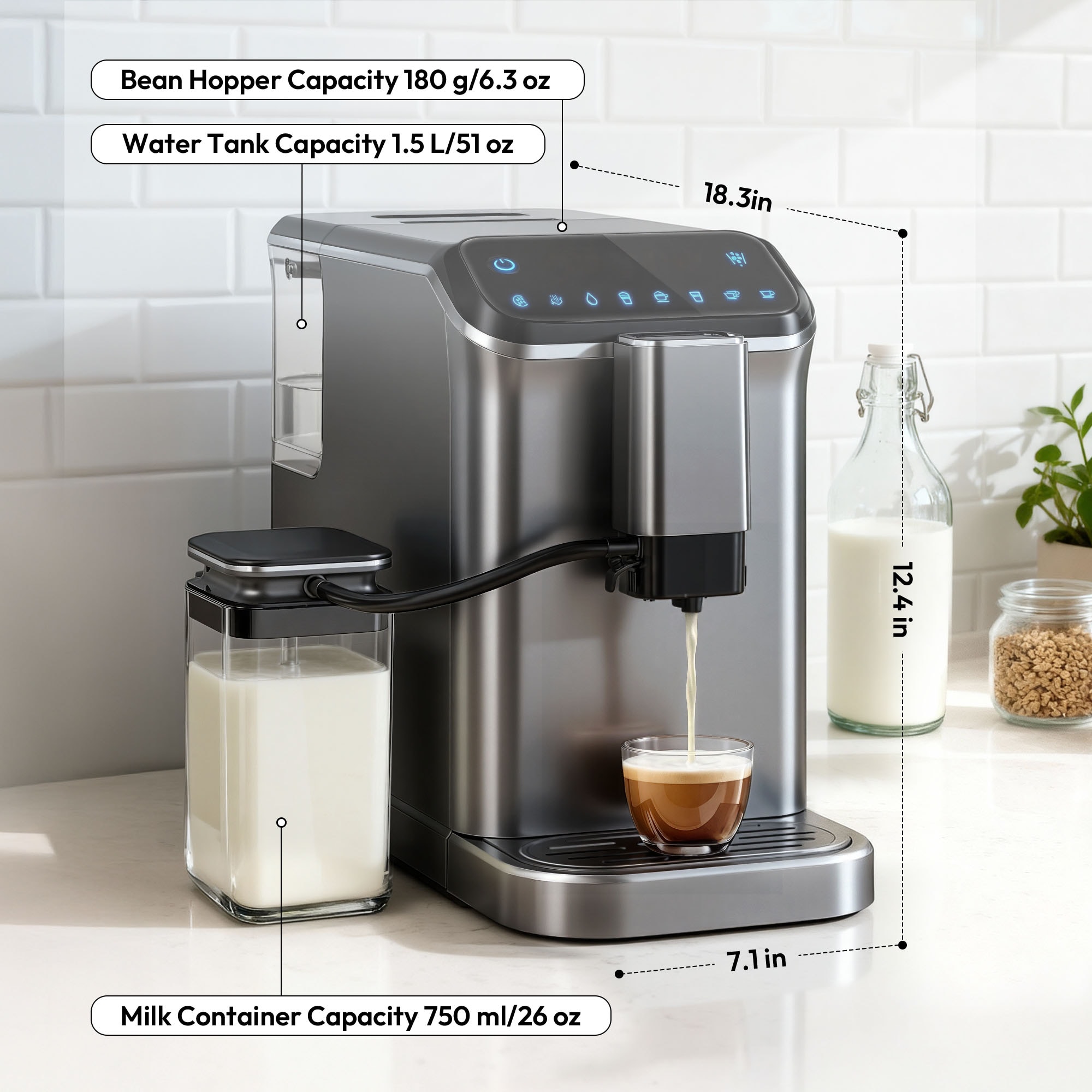 Euhomy CM003-20SI-E2-LS-SC Coffee-Makers - View #8