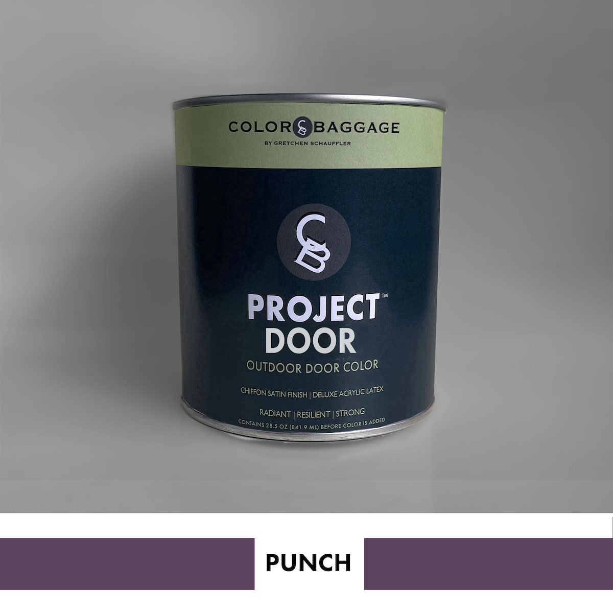 Color Baggage PUNCH-POD-SAT-G Door-Trim-Paint - View #4