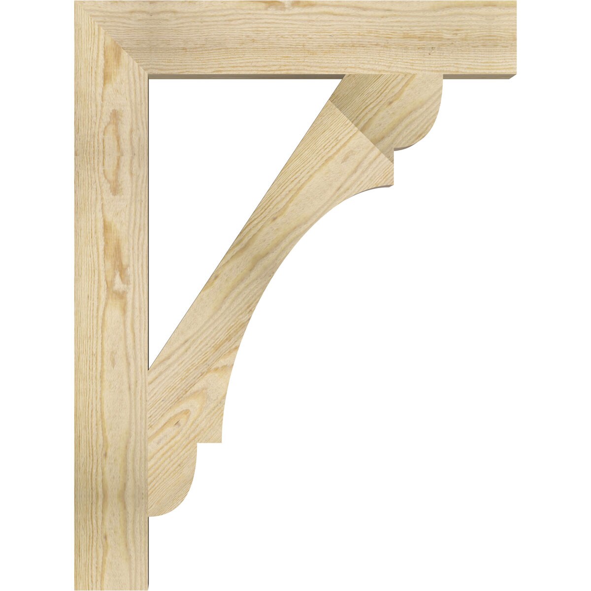 Ekena Millwork BKT04X24X32OLY05RDF Exterior-Brackets-Braces - View #3