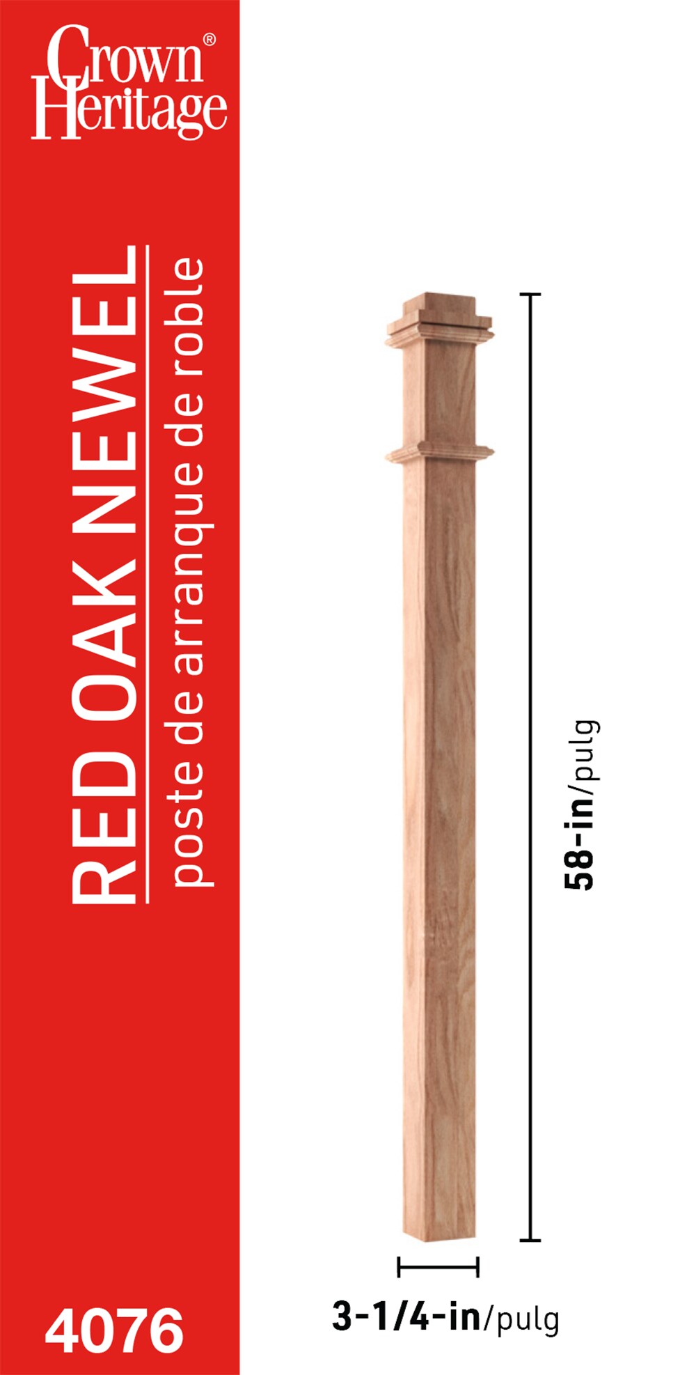 Crown Heritage BC4414074 Interior-Stairpart-Newel-Posts - View #3