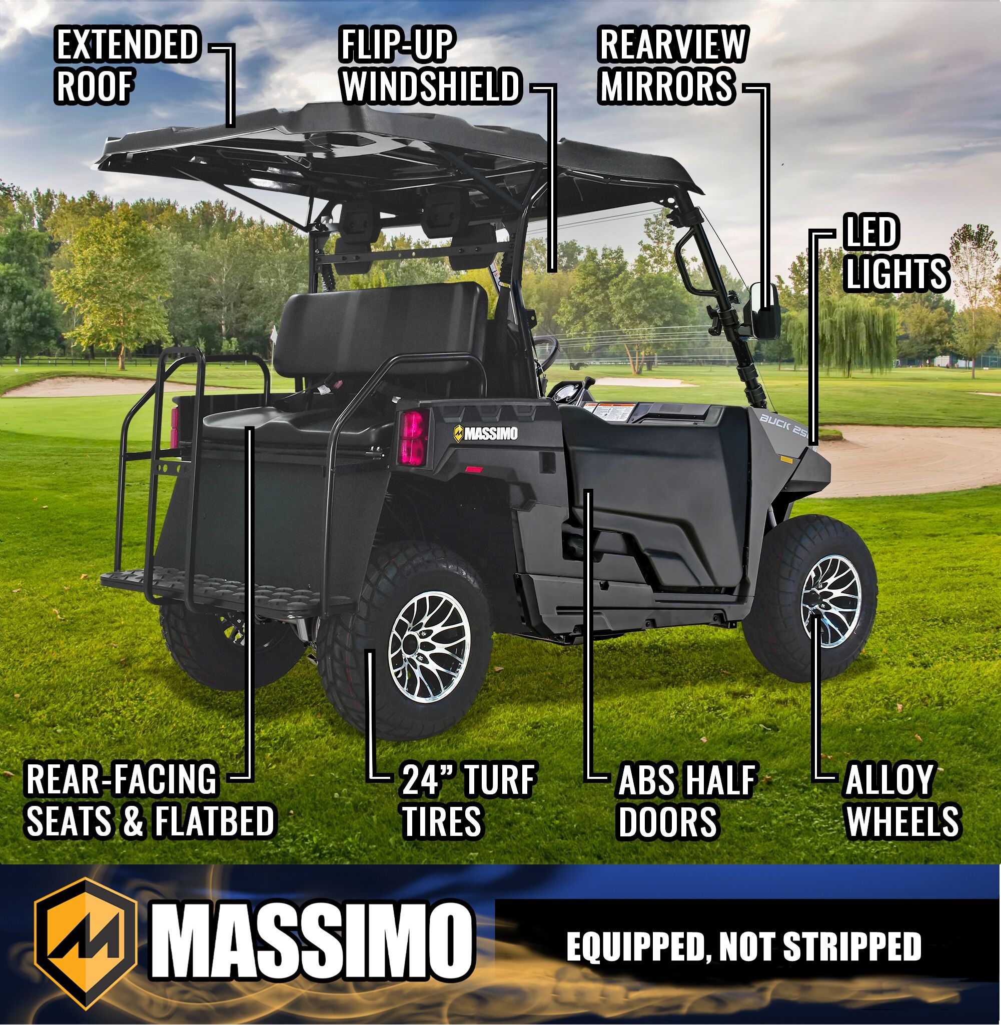 Massimo MM-BK250X-TG Motorized-Vehicles - View #5