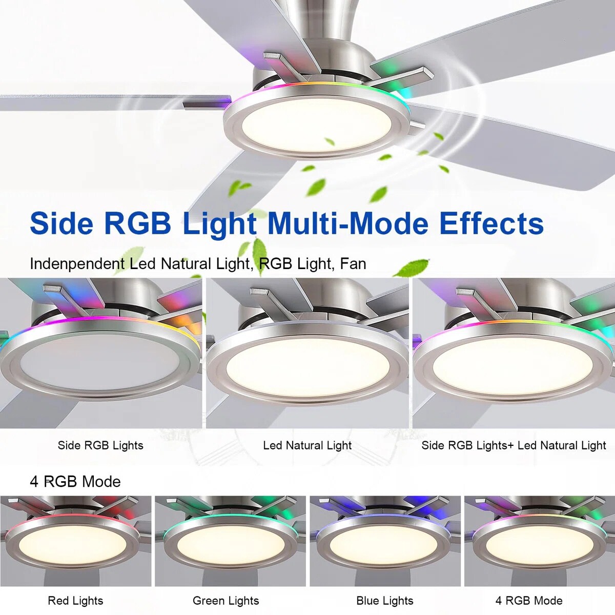 Kviflon LS8240-52NKRGB Ceiling-Fans - View #11