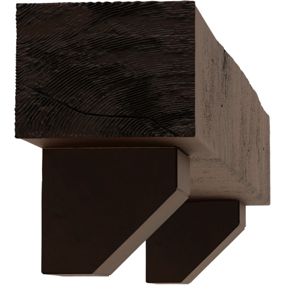 Ekena Millwork MANUKP08X08X60ASZH Mantel-Shelves - View #4
