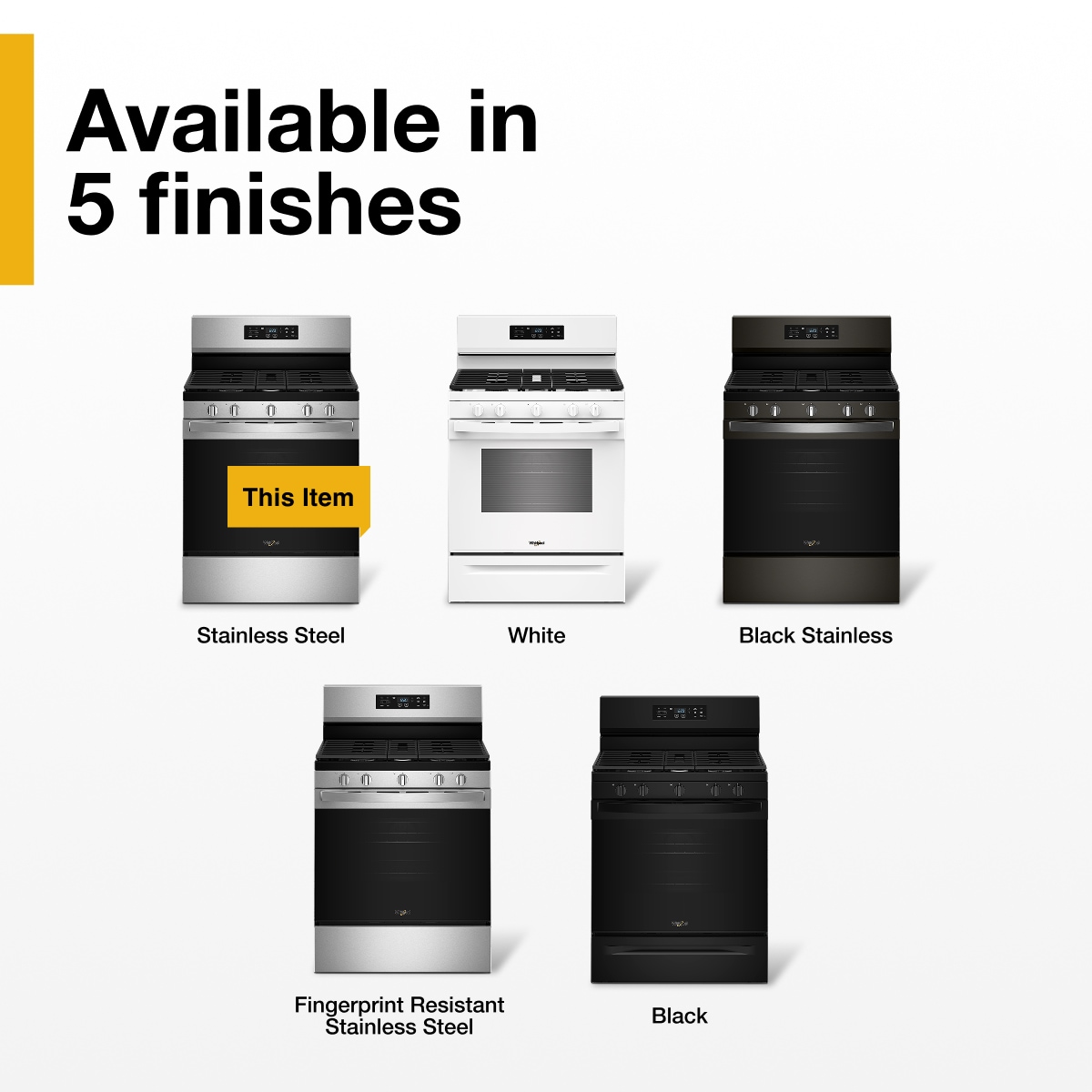 Whirlpool WFGS4530SS Freestanding-Gas-Ranges - View #11