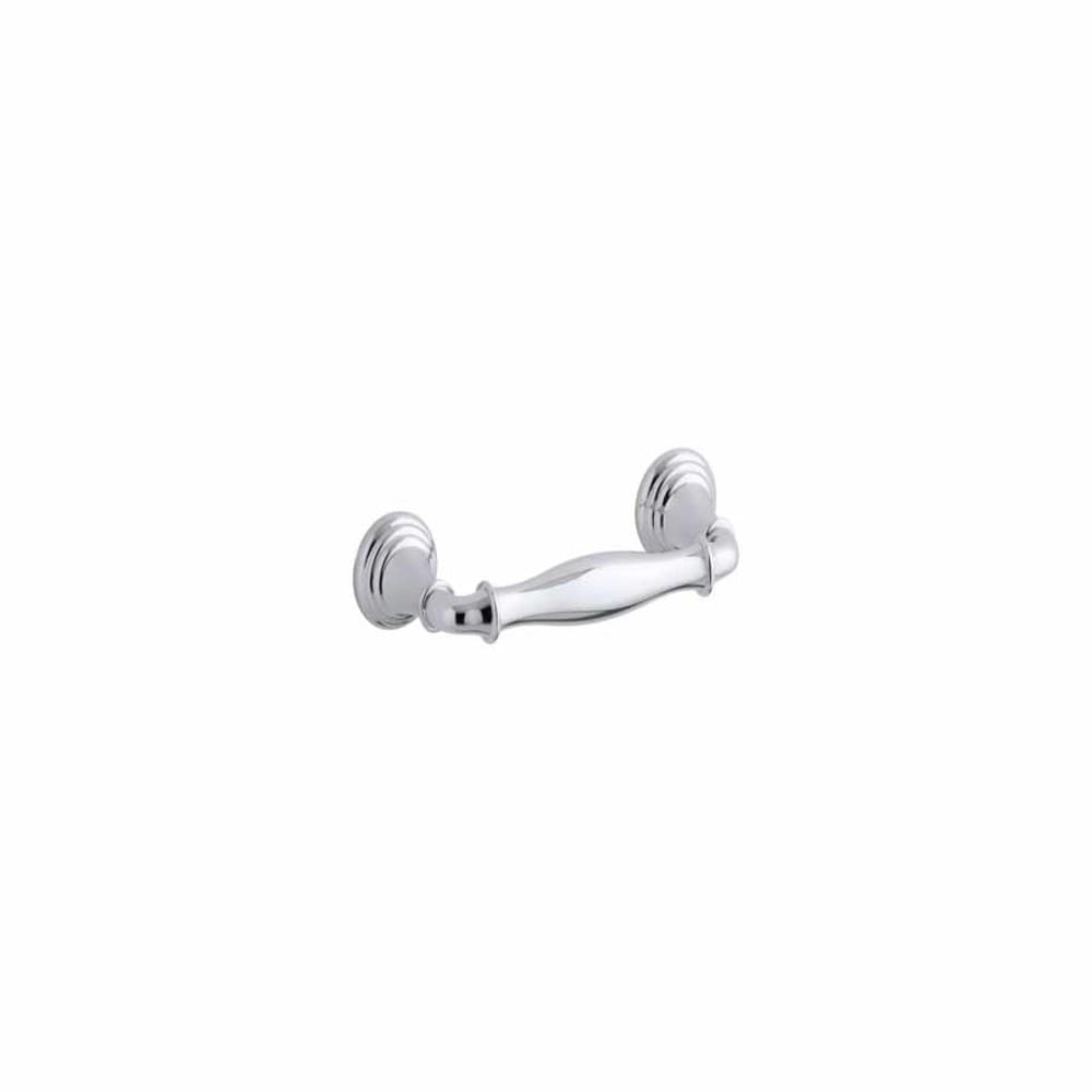 KOHLER 10576-CP Devonshire 3-in , Polished Chrome Rectangular Handle Drawer Pulls