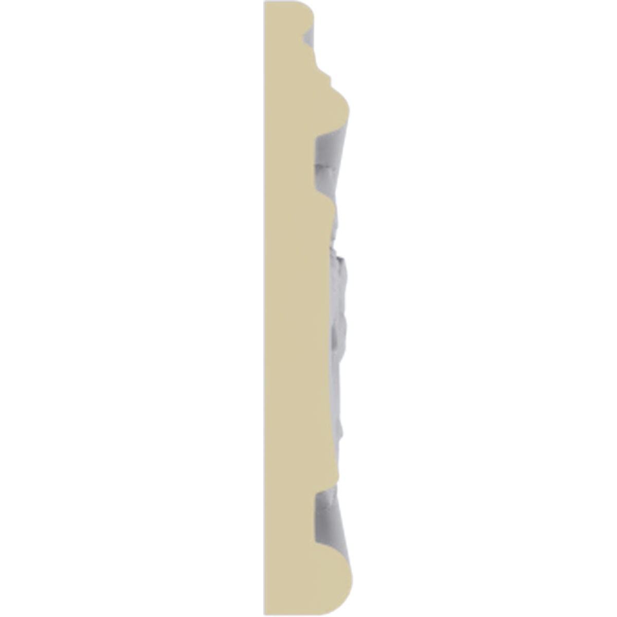 Ekena Millwork MLD07X01AS Chair-Rail-Moulding - View #2