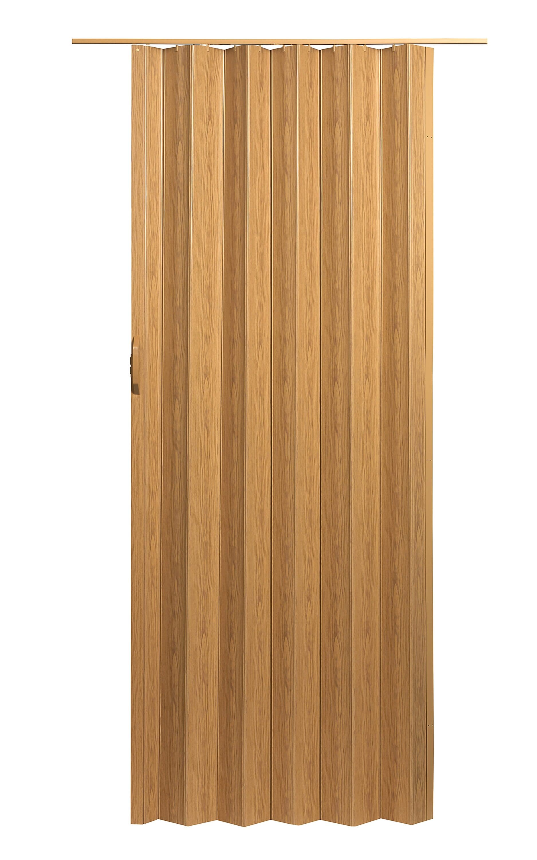 Spectrum VS4880K Via 48-in x 80-in Reversible/Universal Handing Oak Vinyl Accordion Door ( Hardware Included )