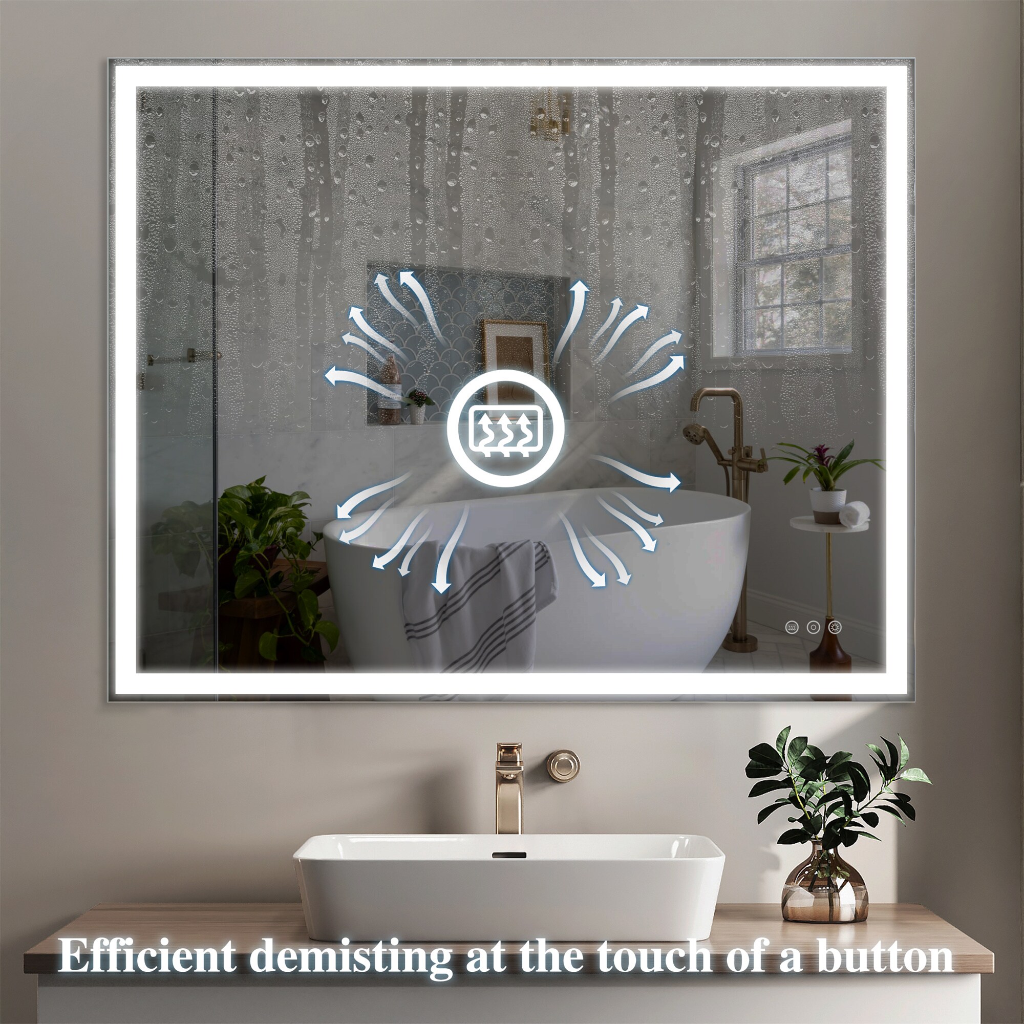 BABOOM BOM-0120111-OR Framed-Bath-Mirrors - View #3