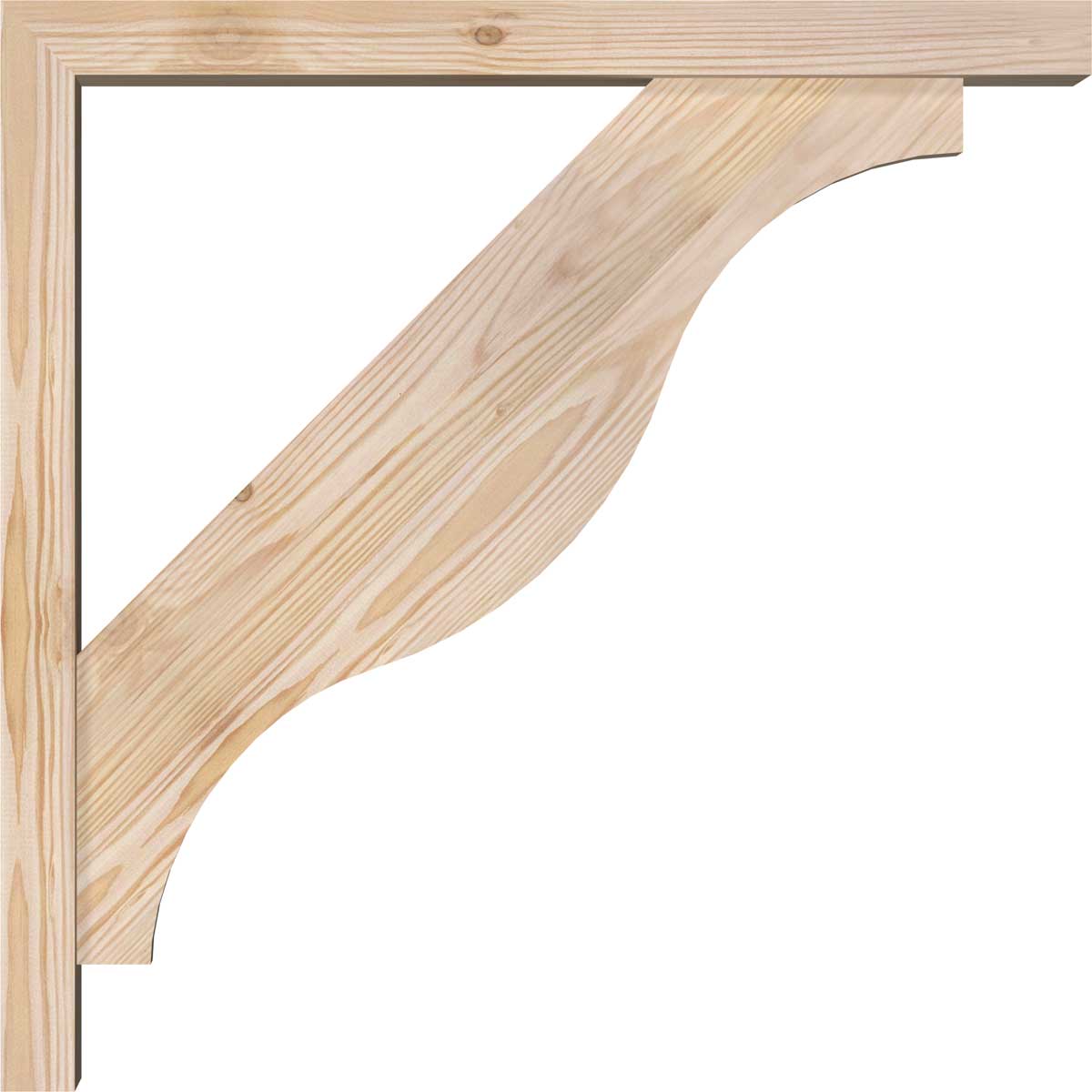 Ekena Millwork 1462520 Exterior-Brackets-Braces - View #3