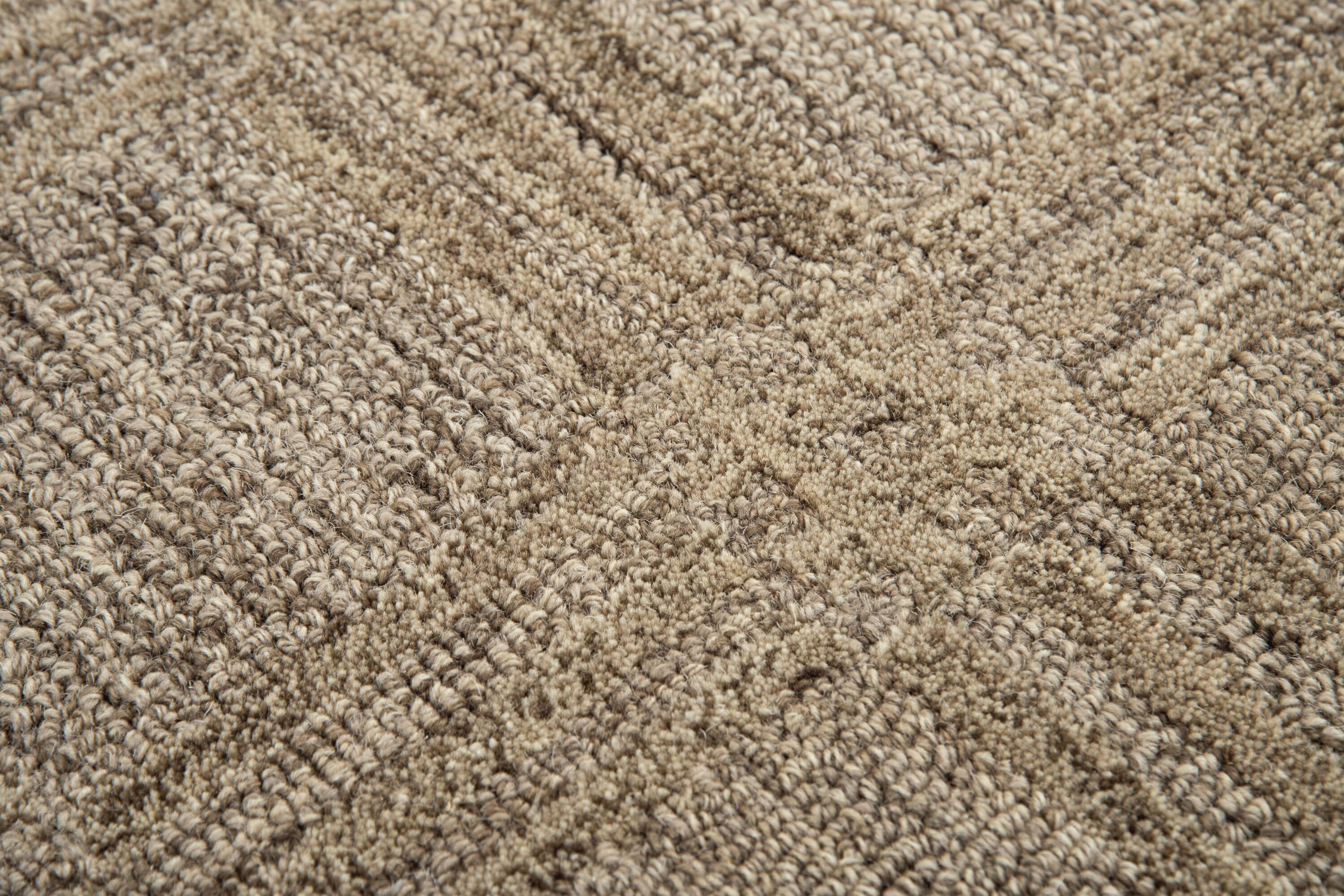 Emerson 5' x 8' Brown Hand-Tufted Wool Area Rug