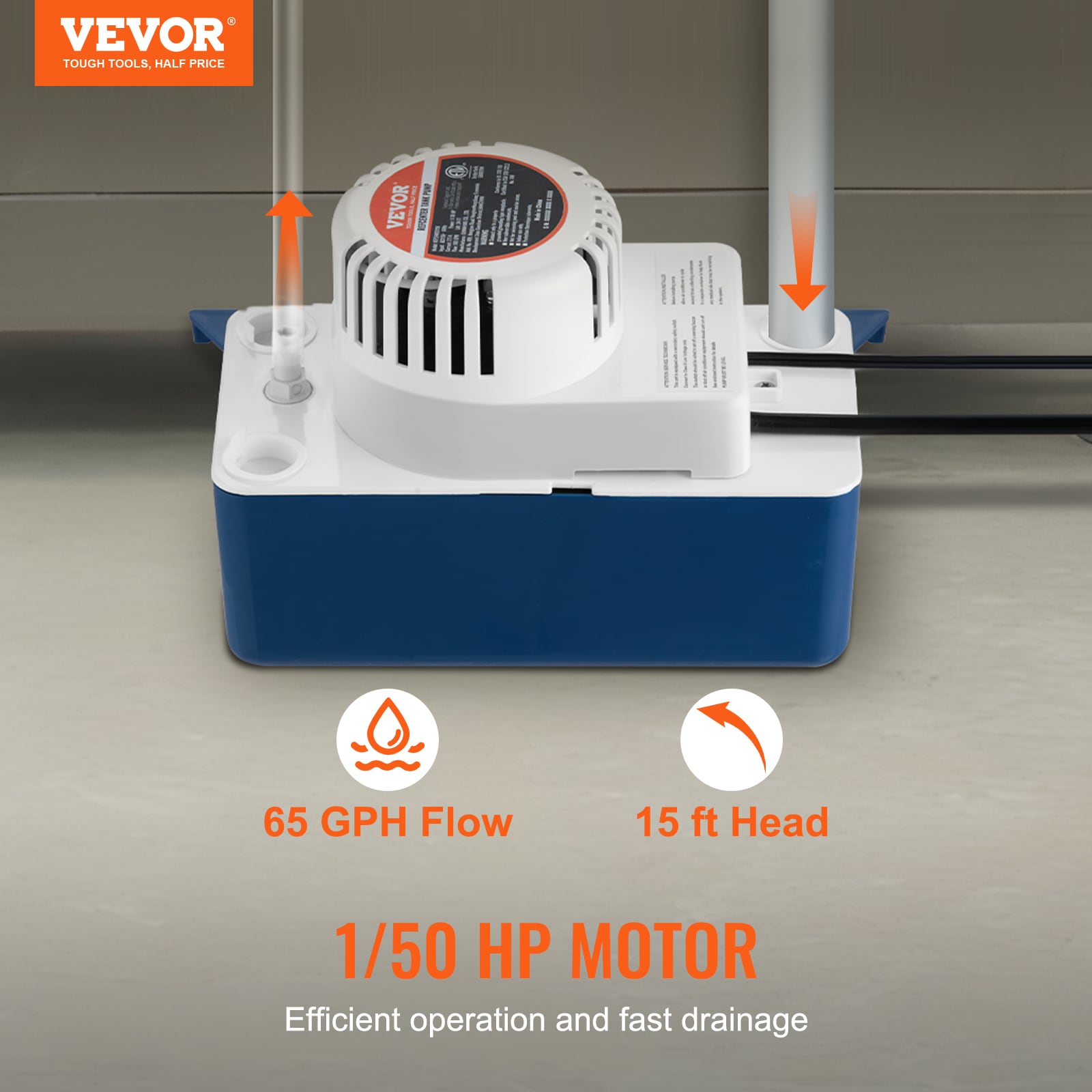 VEVOR L65GPH150HP151PVDV1 pumps - View #3