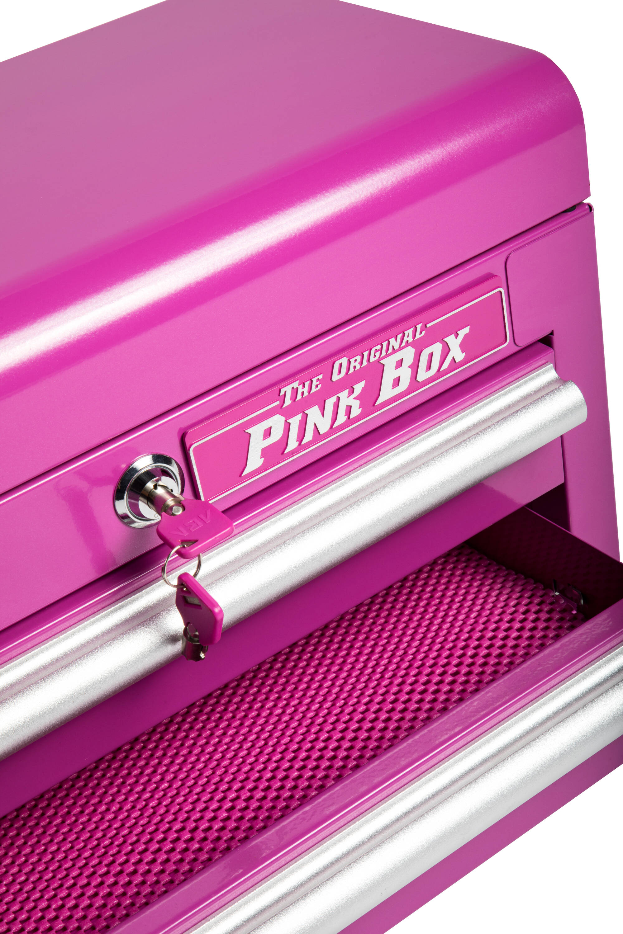 Tool Box Coated with Passion Pink
