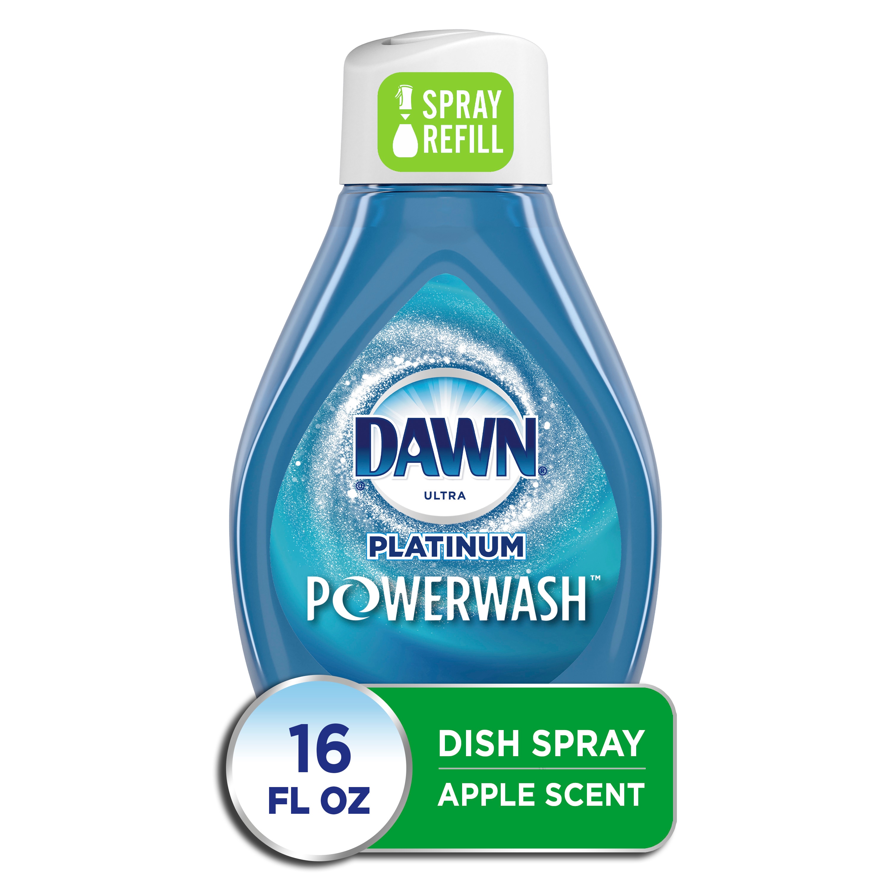 Dawn Ultra Platinum Powerwash Refill 16-oz Apple Scent Dish Soap in the  Dish Soap department at
