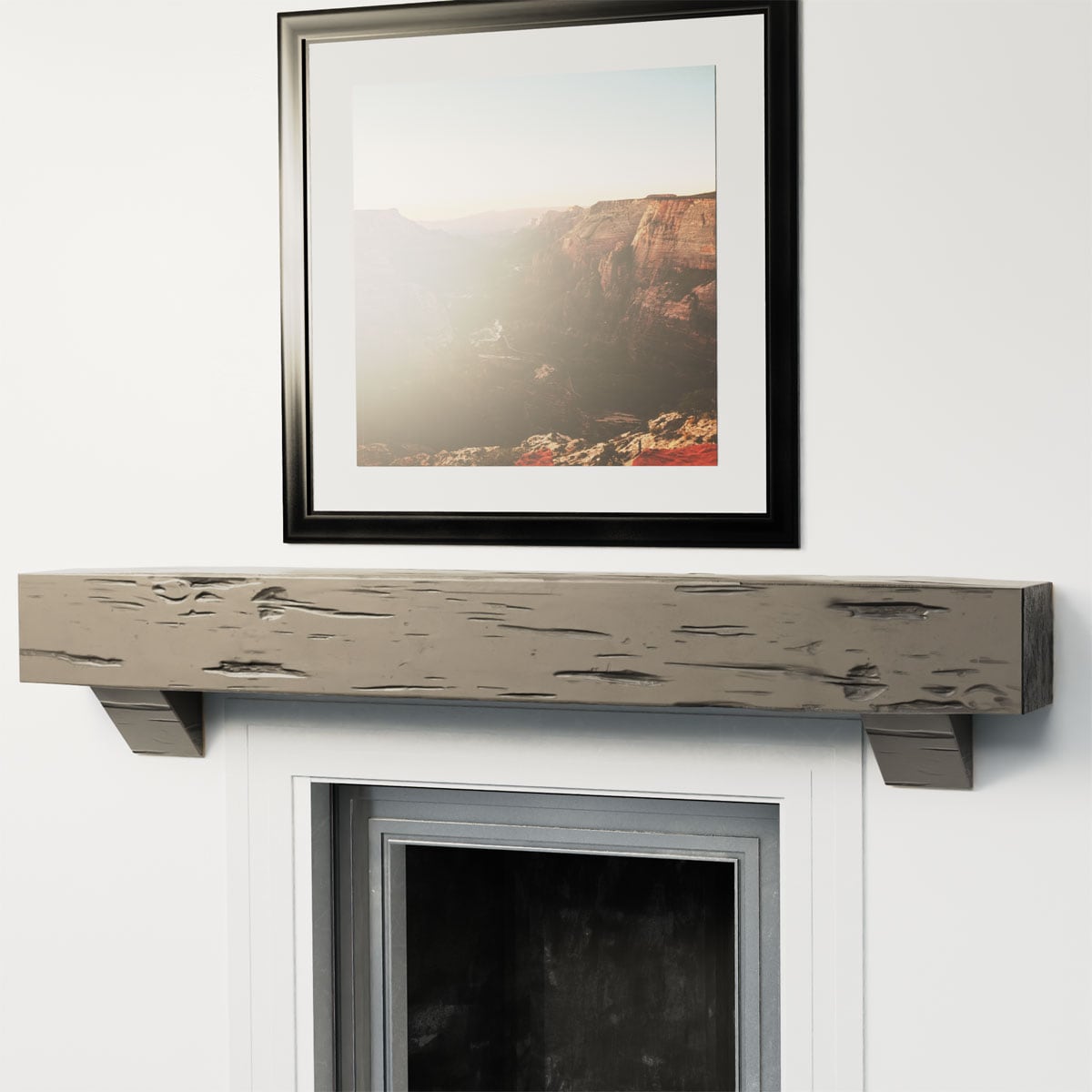 Ekena Millwork MANUPC04X04X72ASBD Mantel-Shelves - View #11