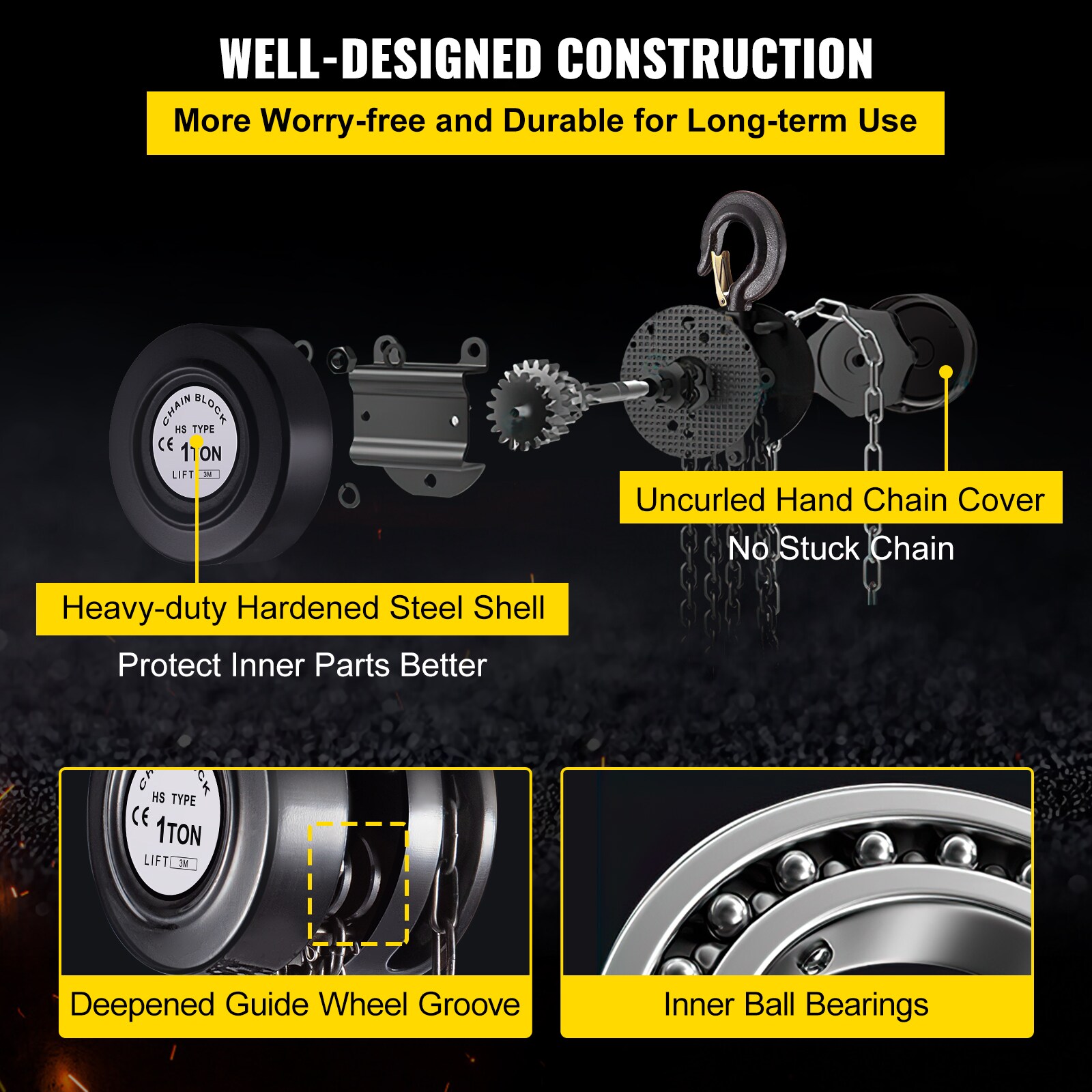 VEVOR SLHLHSYX1T3M9KD8FV0 Chain-Accessories - View #10