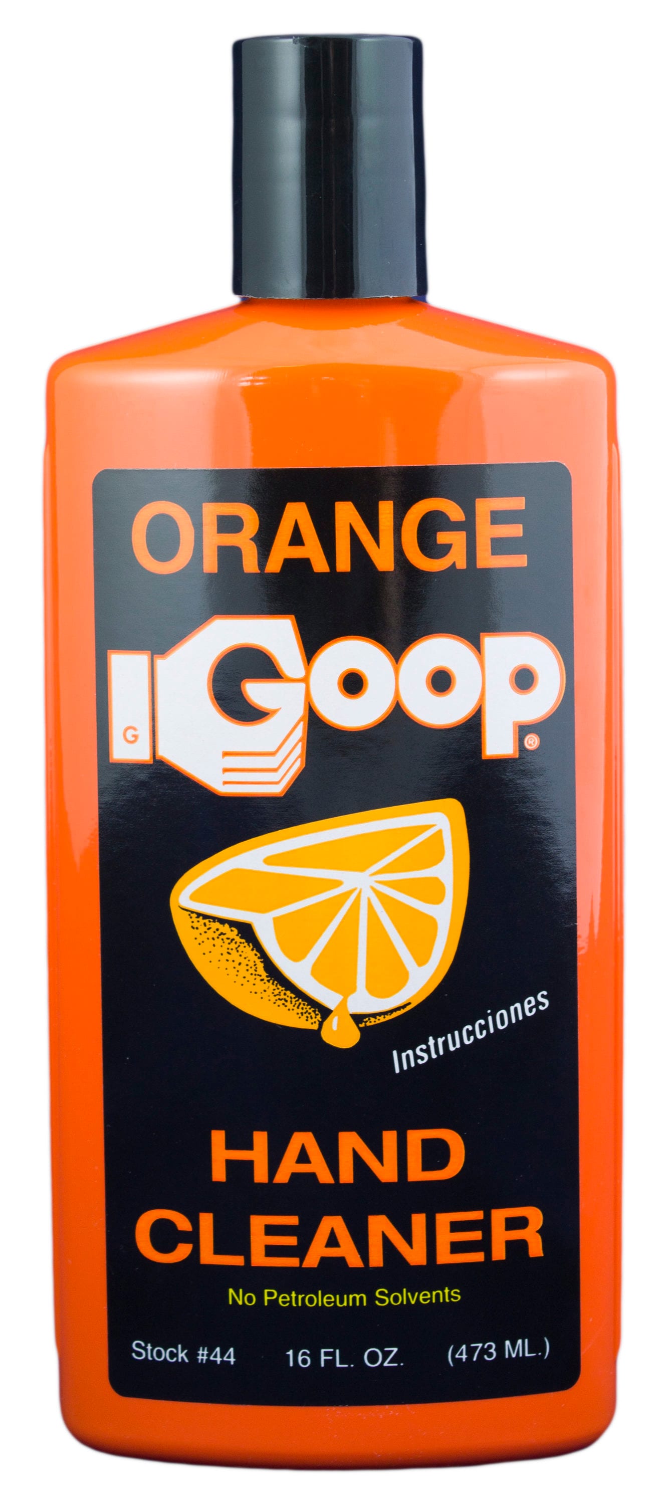 Orange Goop 44 Waterless Hand Cleaner 16 Oz. 