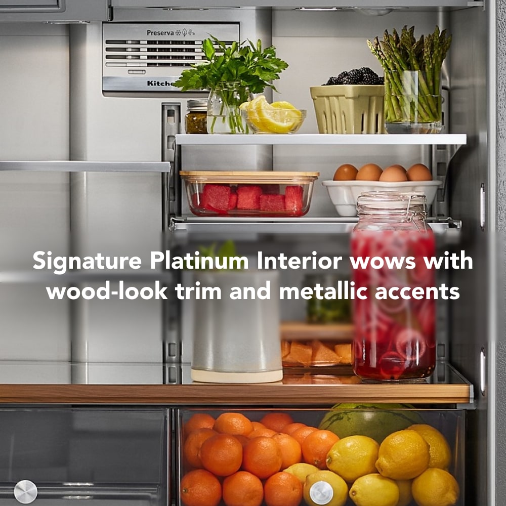 KitchenAid KRMF536RPS French-Door-Refrigerators - View #5