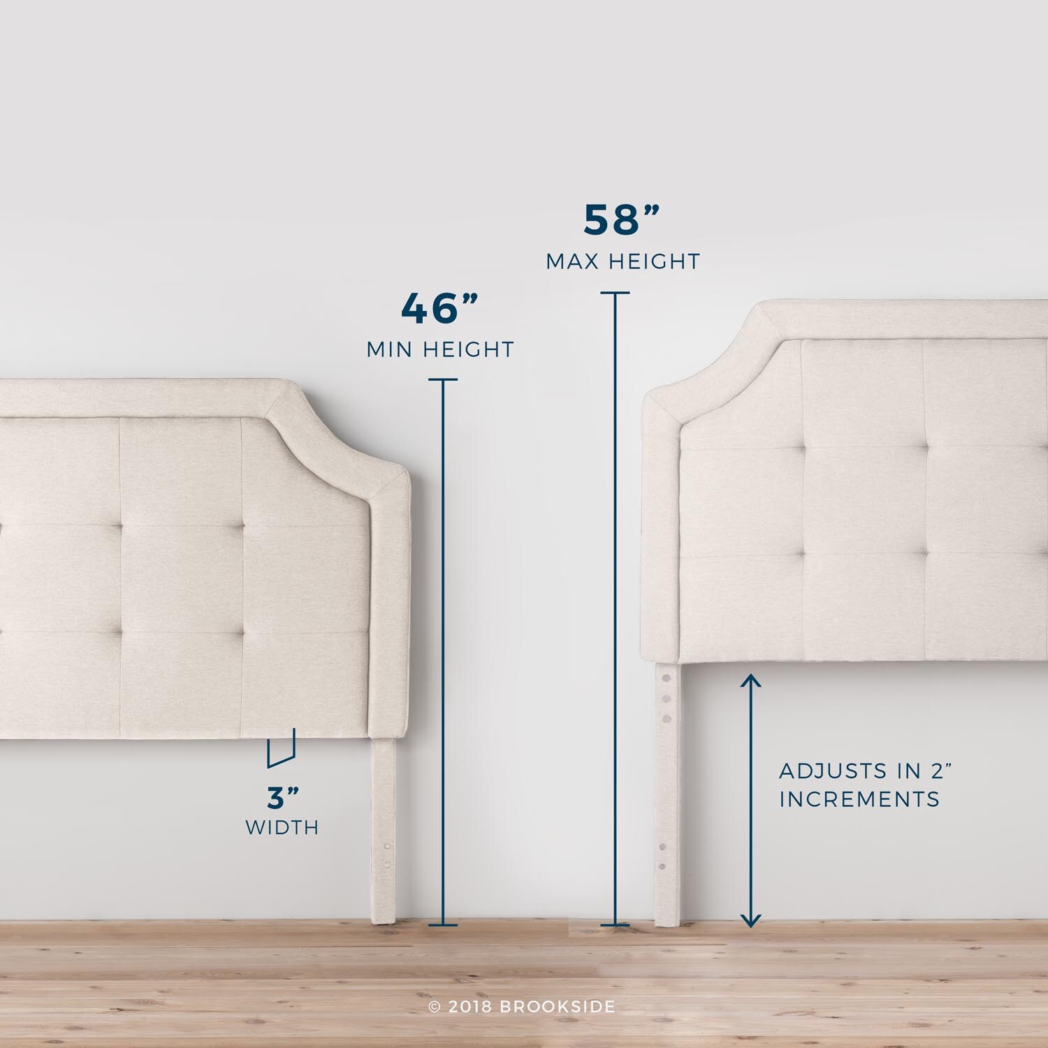 Brookside BSTTSCSTIVHB Upholstered-Headboards - View #2