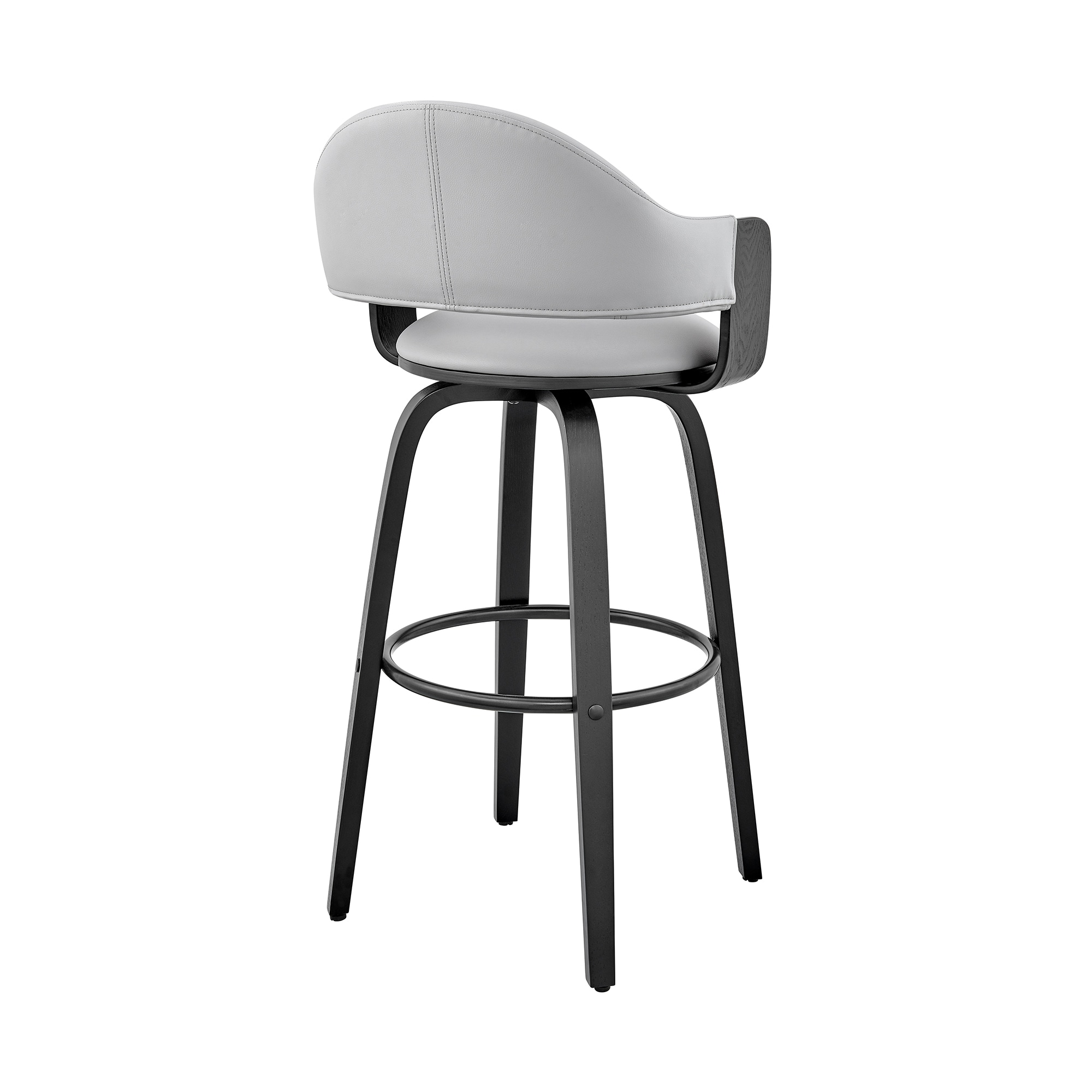 Armen Living LCDXBABLGR30 stools - View #4