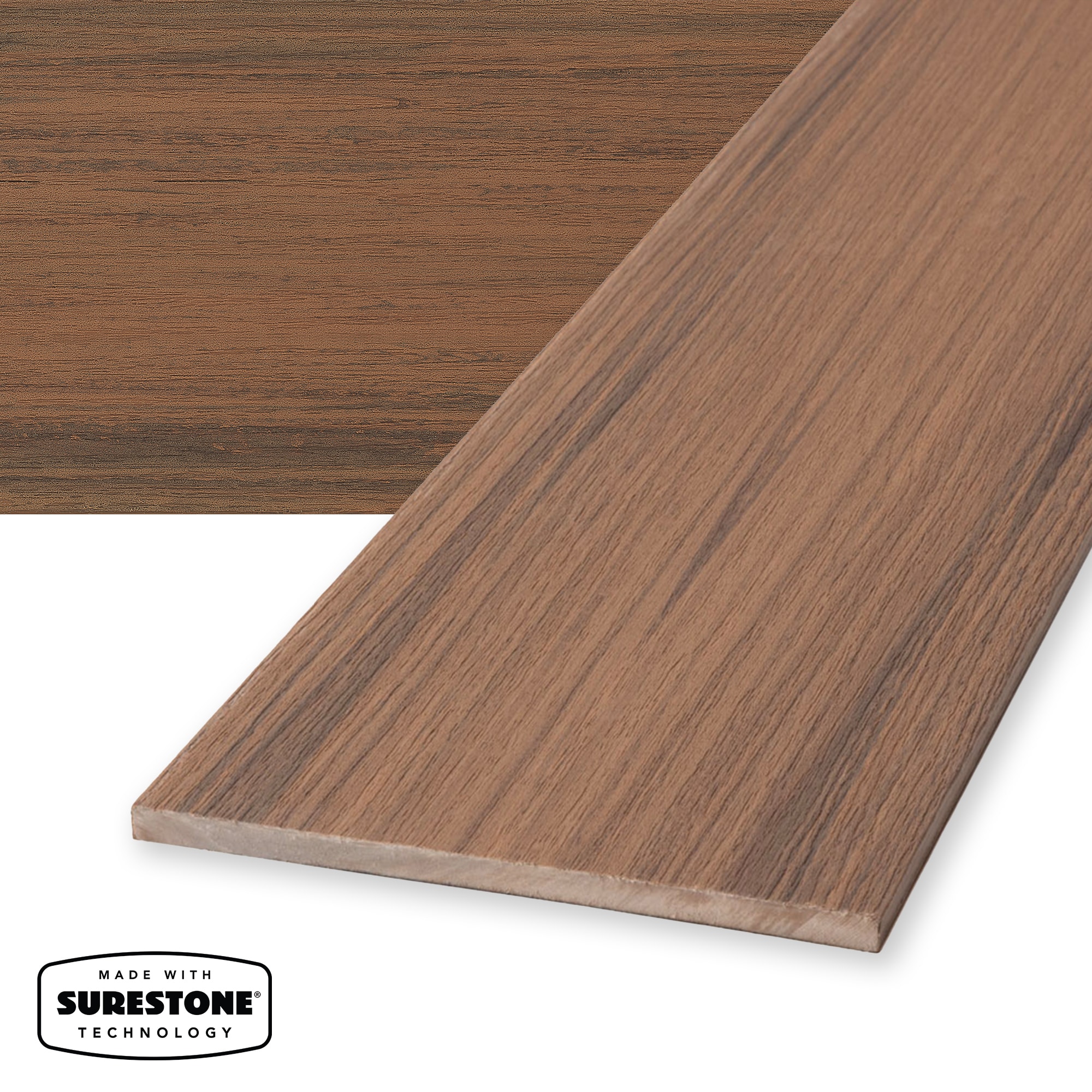 Deckorators - Voyage Surestone Riser Mesa 1/2-in x 8-in x 12-ft Composite