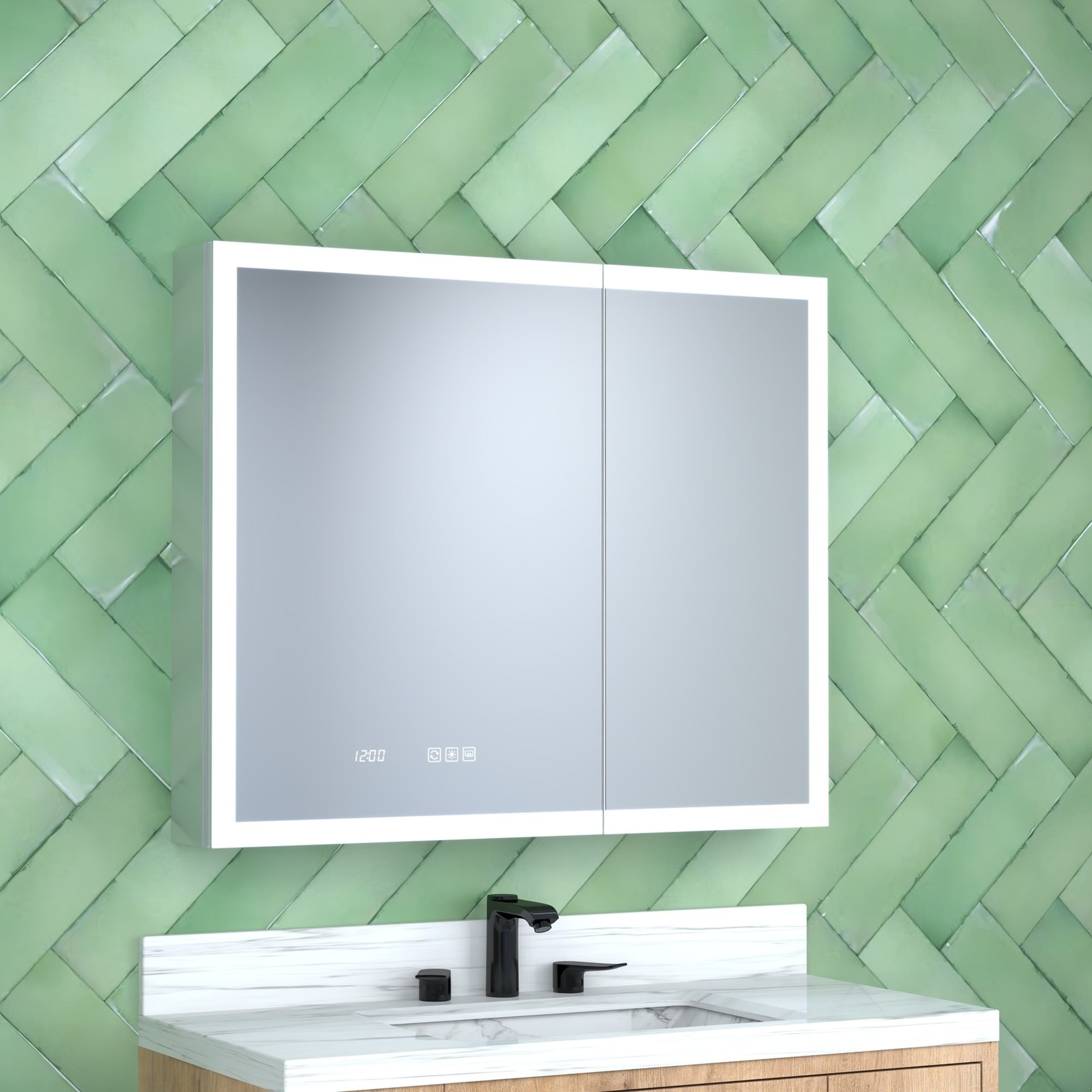 IAK ZYM102416 Bathroom-Medicine-Cabinets - View #4