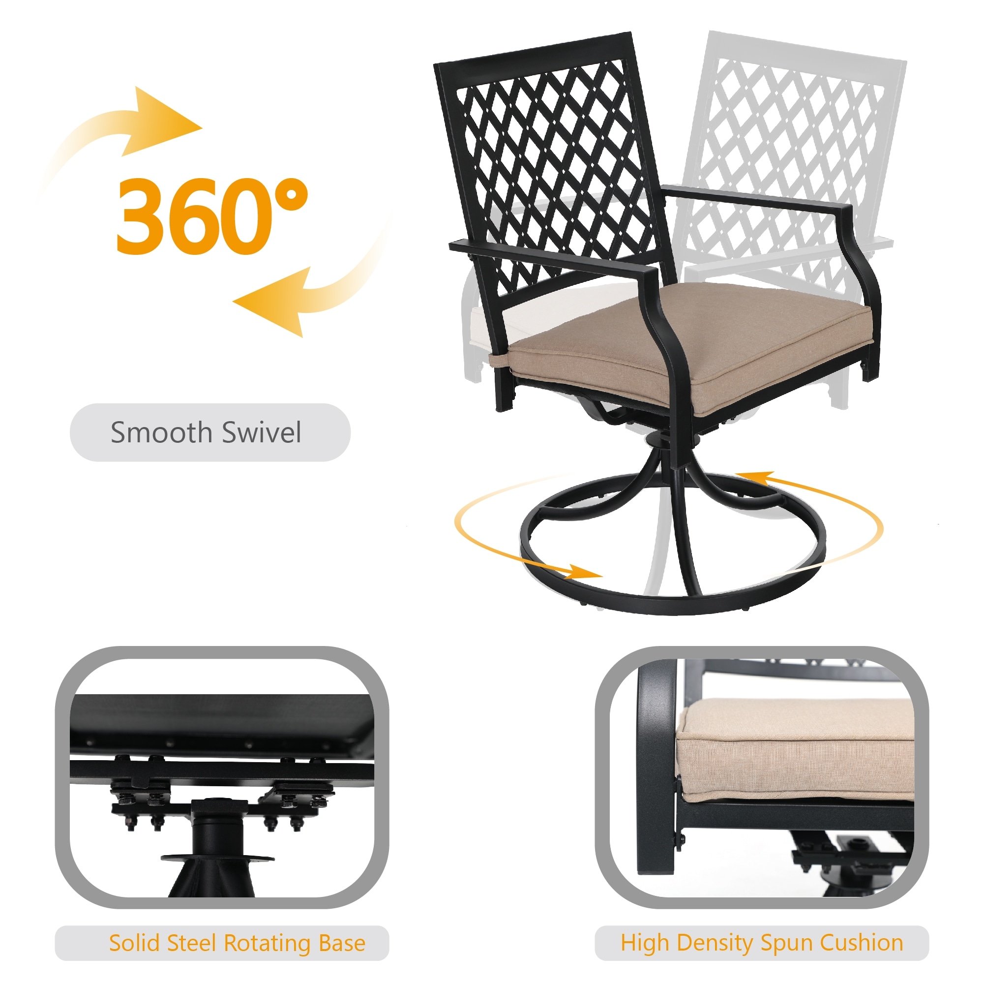 Sunshine Valley TC7-04901-0604 Patio-Dining-Sets - View #3