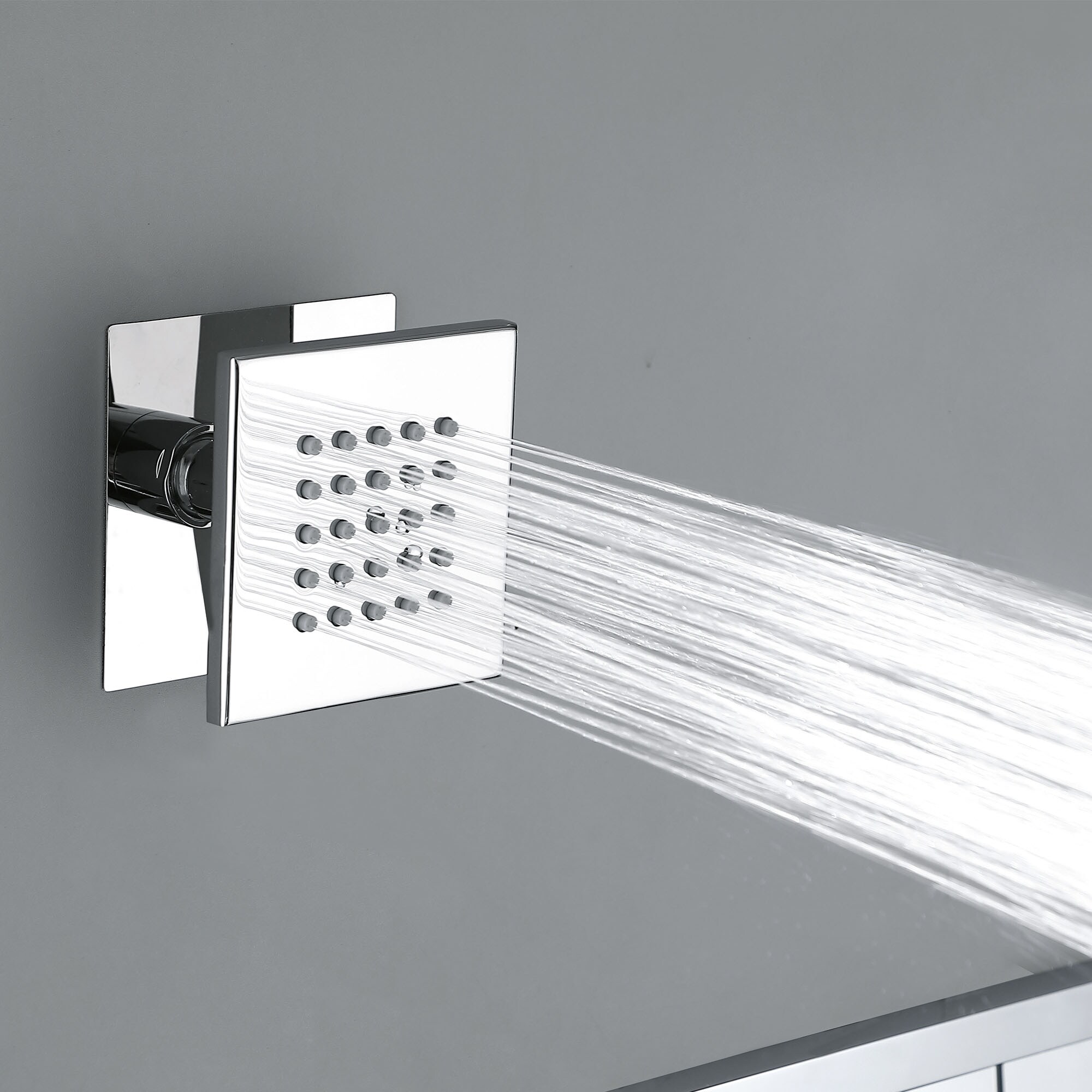 WELLFOR WB-1042-C Showerhead-Bar-Panels - View #5