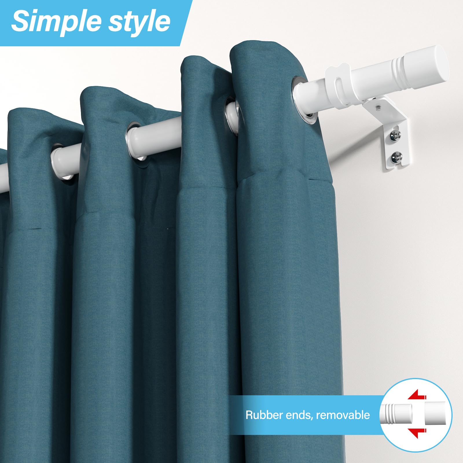 AKSCYZM LAK0819K1099 Curtain-Rods - View #2