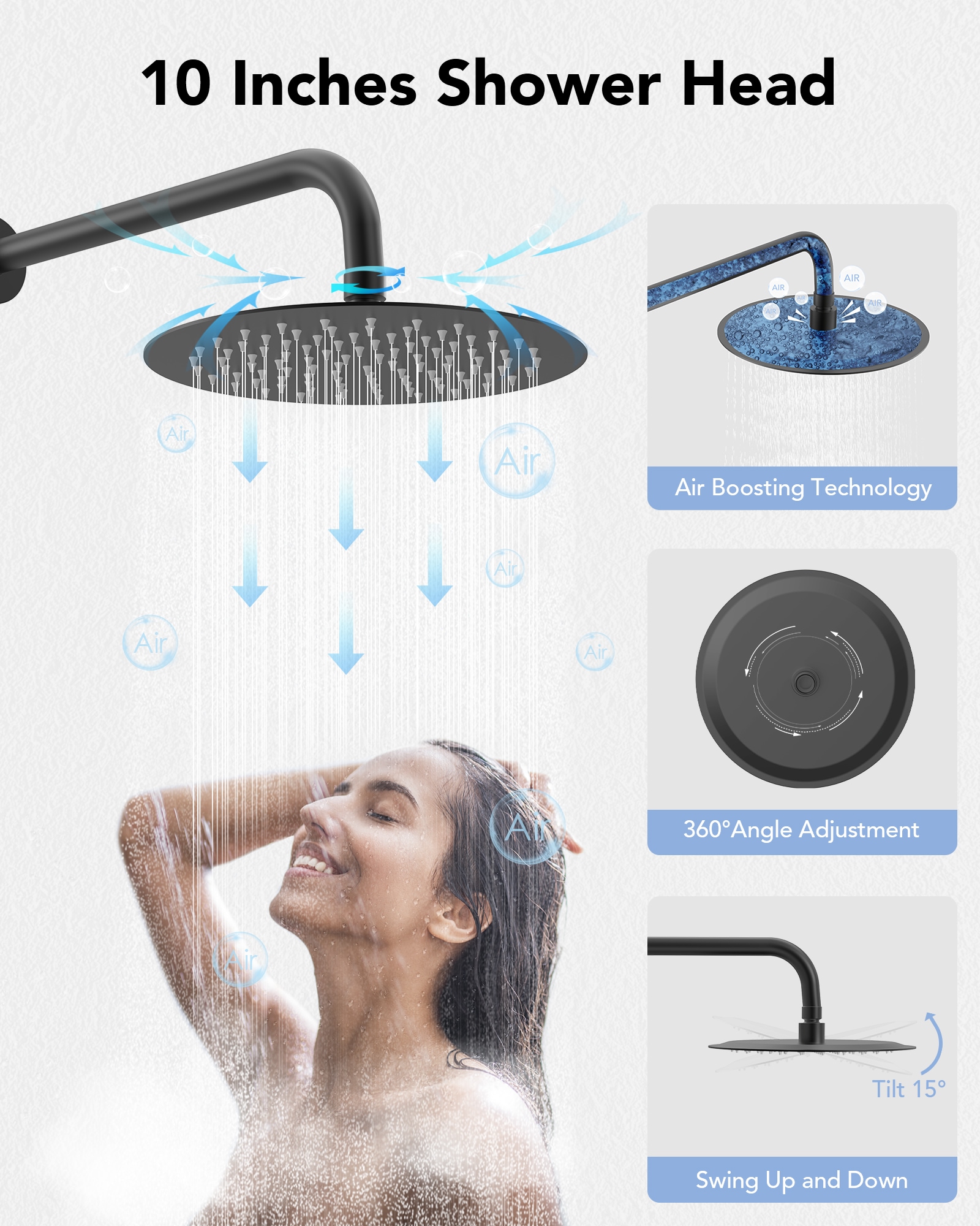 EVERSTEIN Q-897-OTOP Showerhead-Bar-Panels - View #4