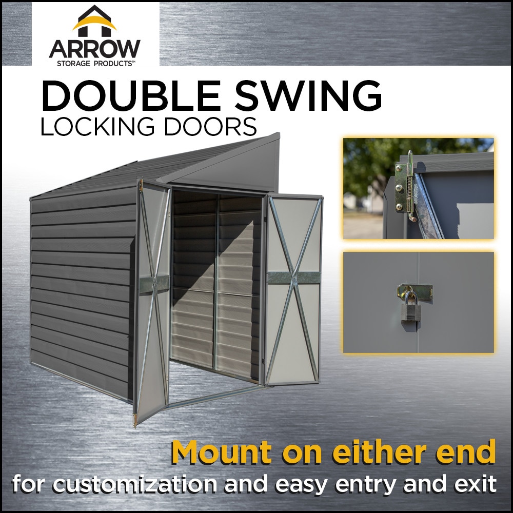 Arrow YS410-A Metal-Storage-Buildings-Sheds - View #8
