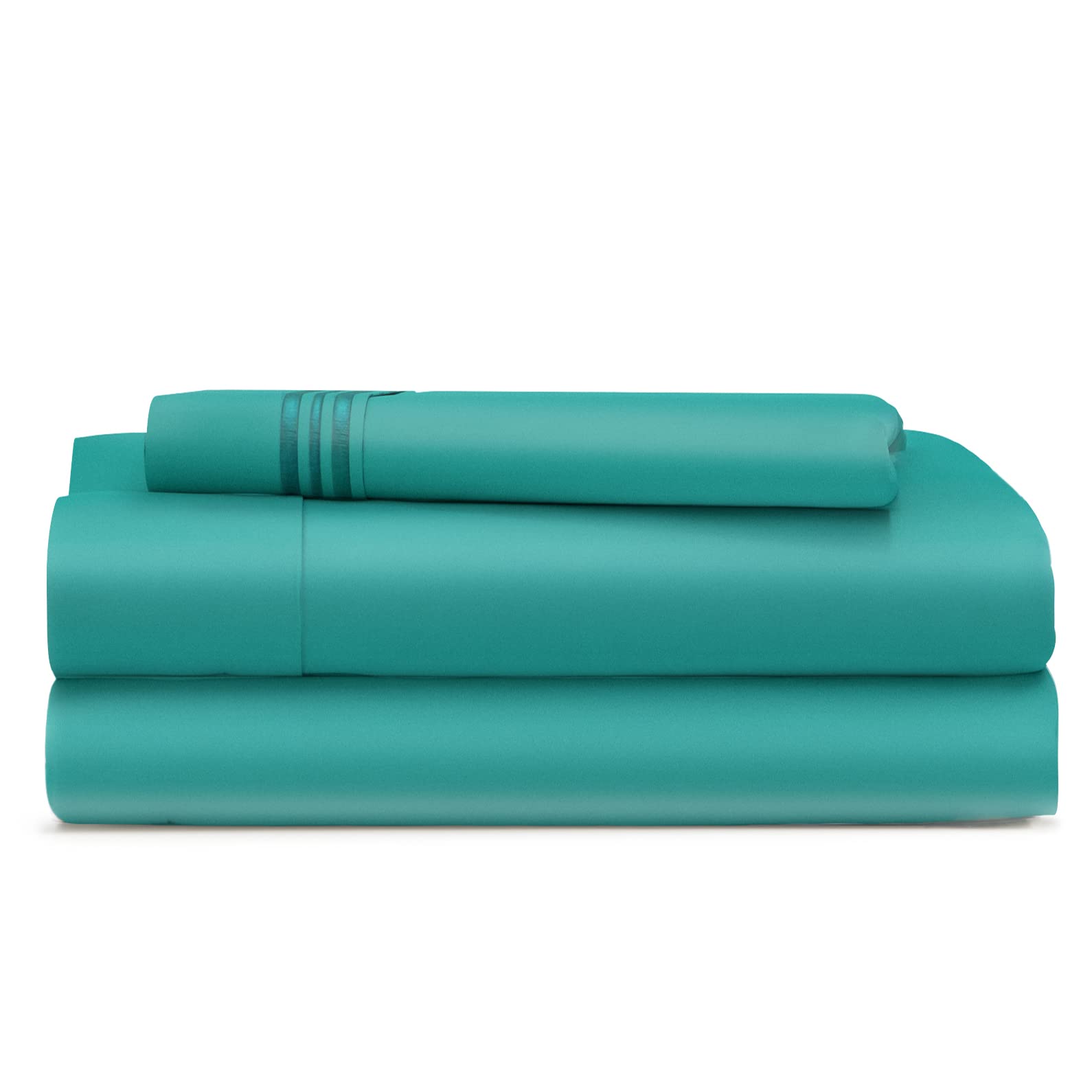 CovertSafe 3 Piece Twin Everyday 1500 Series Ultra Soft Cool Hotel Luxury Bed Sheet Set Deep Pocket Wrinkle Resistant #885287588751