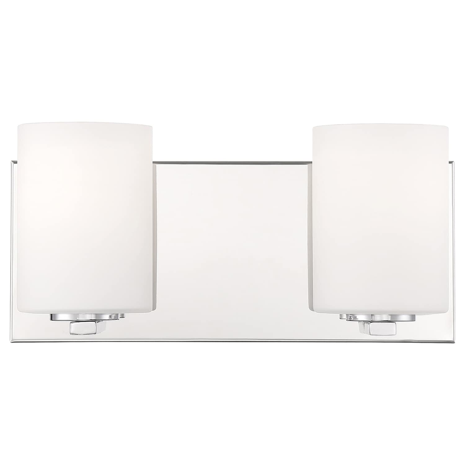 Access Lighting 62581LEDDLP-CH/OPL Oslo 13.5-in 2 -Light Chrome Modern/contemporary Vanity light