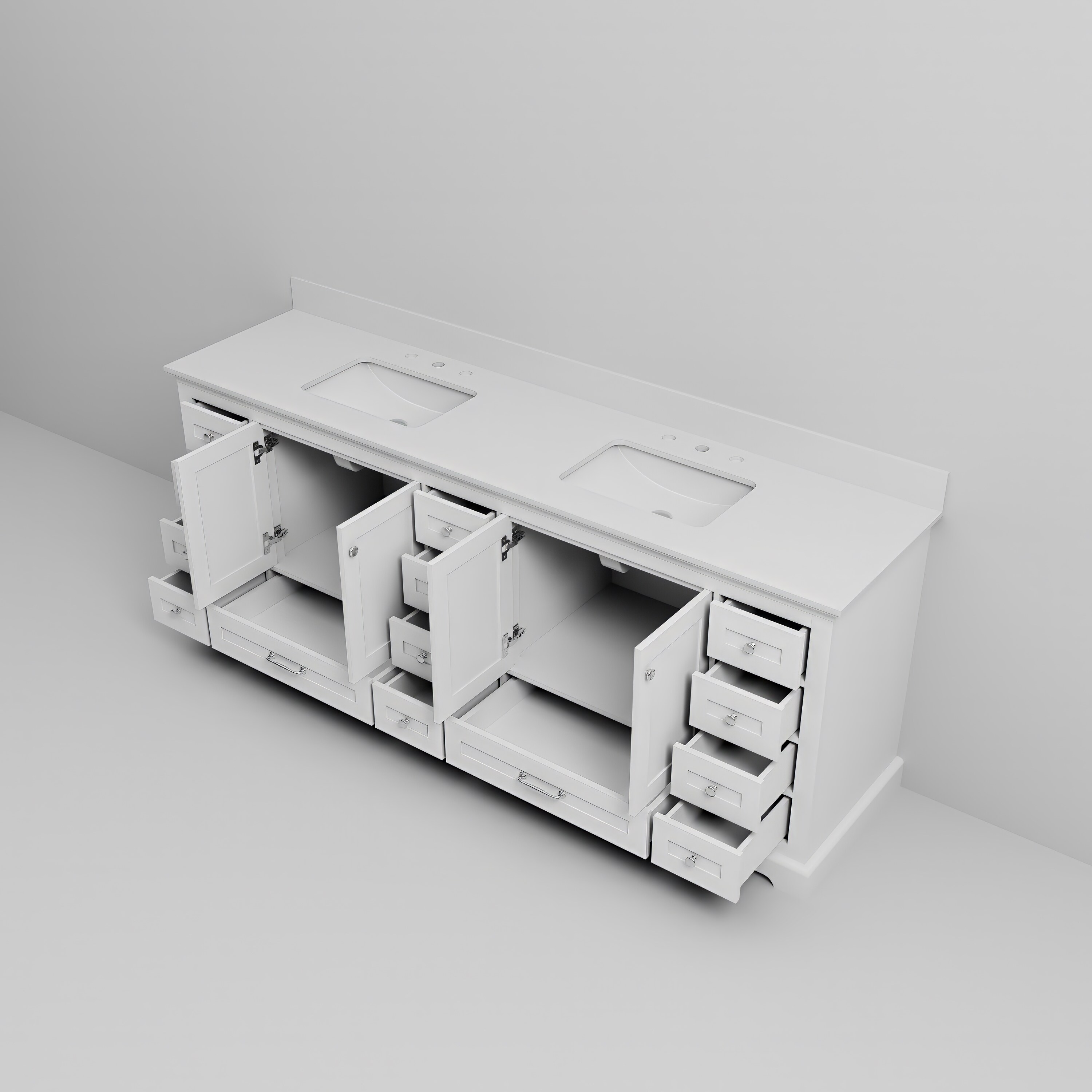 Lexora LVD84DA300 Bath-Vanity-Combo - View #13