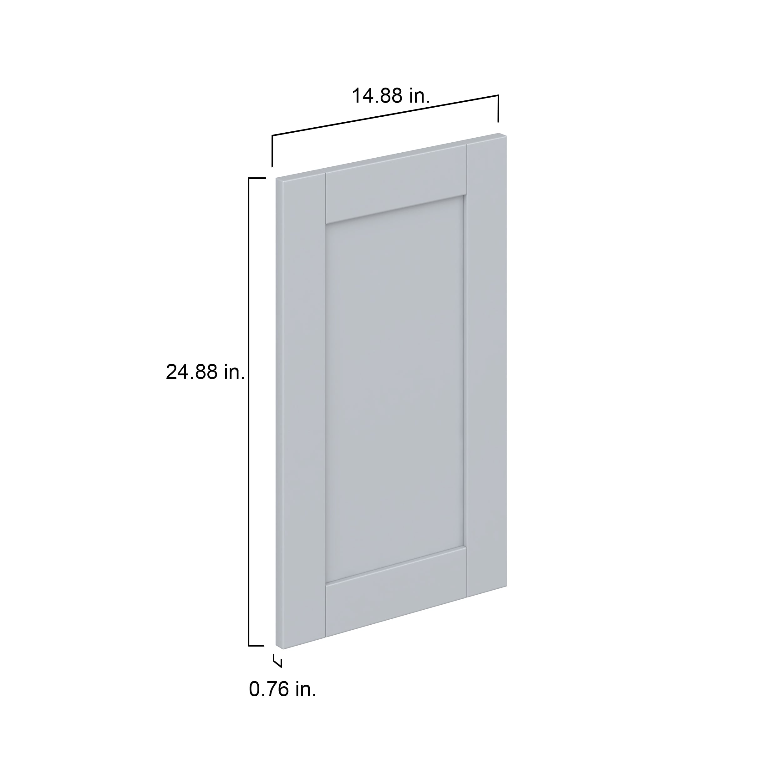 Hugo&Borg DSDR1525-CH Kitchen-Cabinet-Doors - View #4