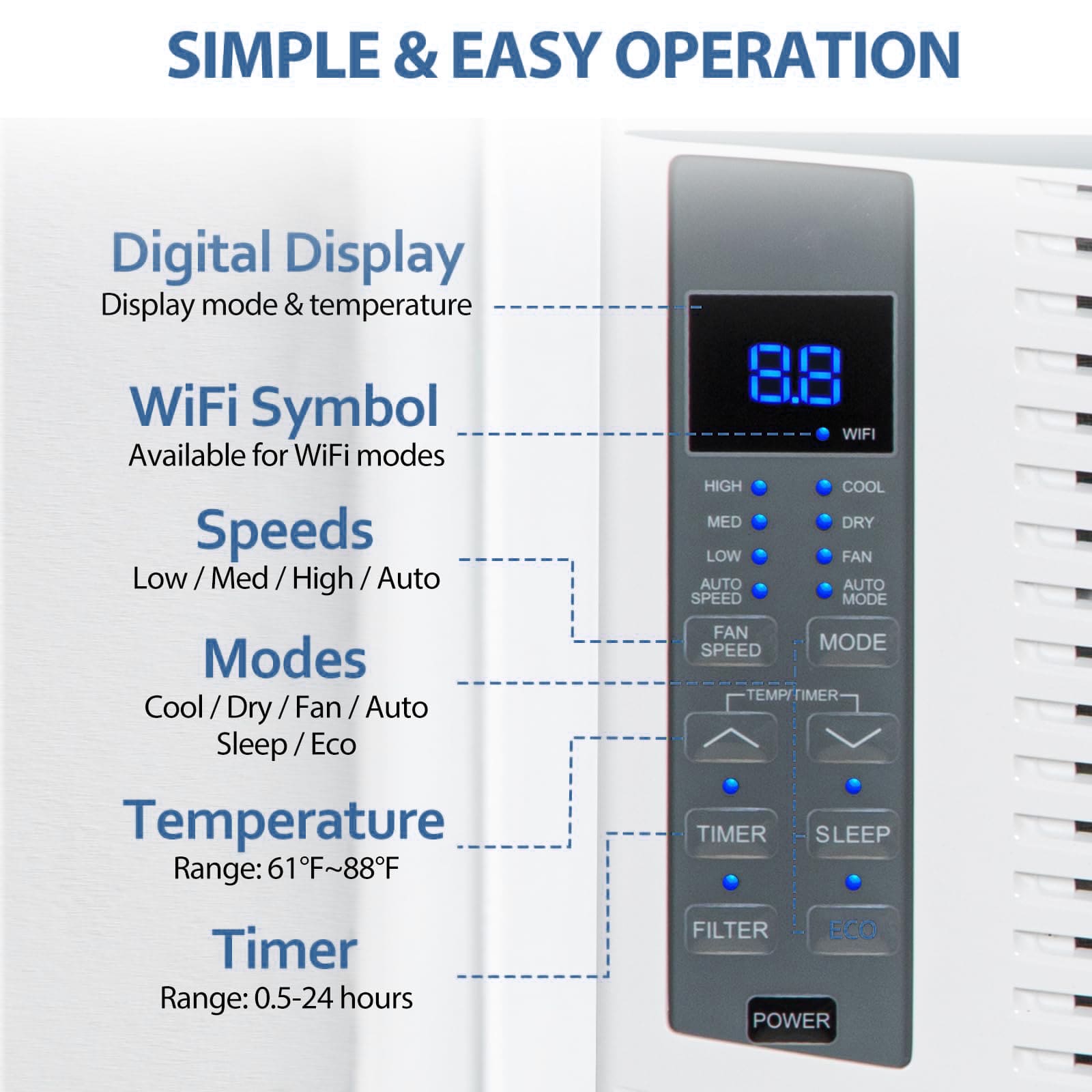  ACB-2607A Window-Air-Conditioners - View #4